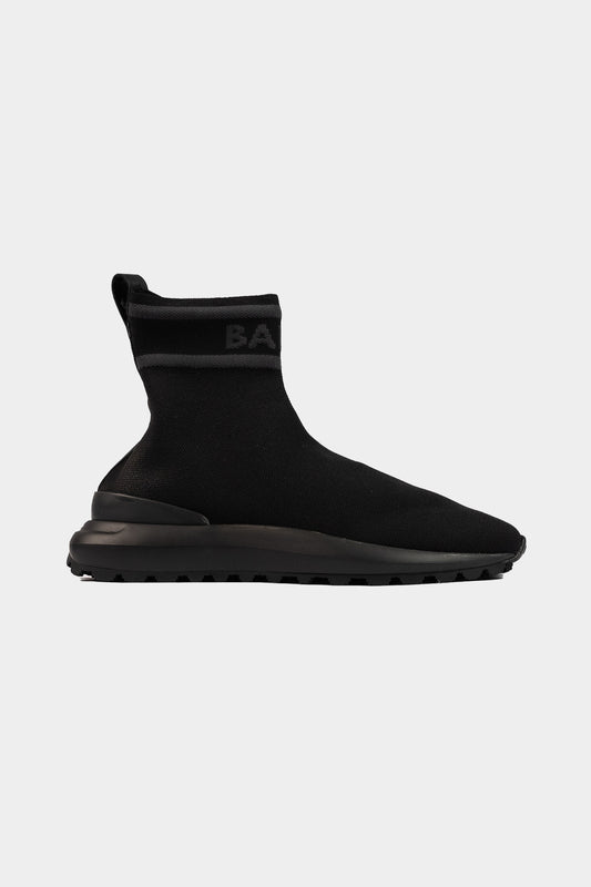 X6 Logo Sock Sneaker Jet Black