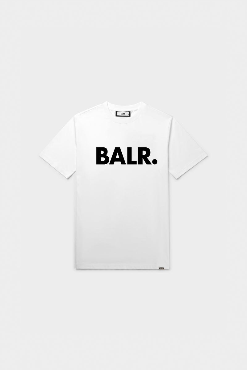Marca Straight Camiseta blanca brillante