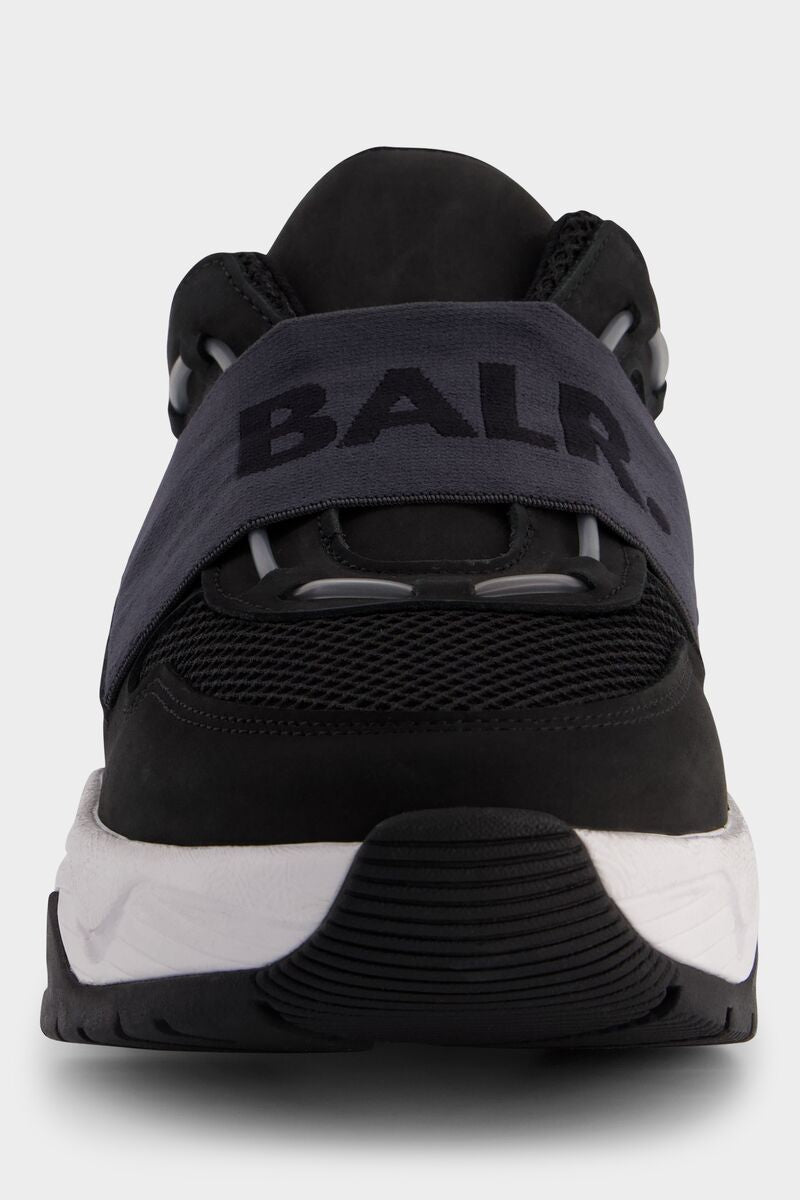 B8.3 Runner Laceless Leather Vibram Jet Black
