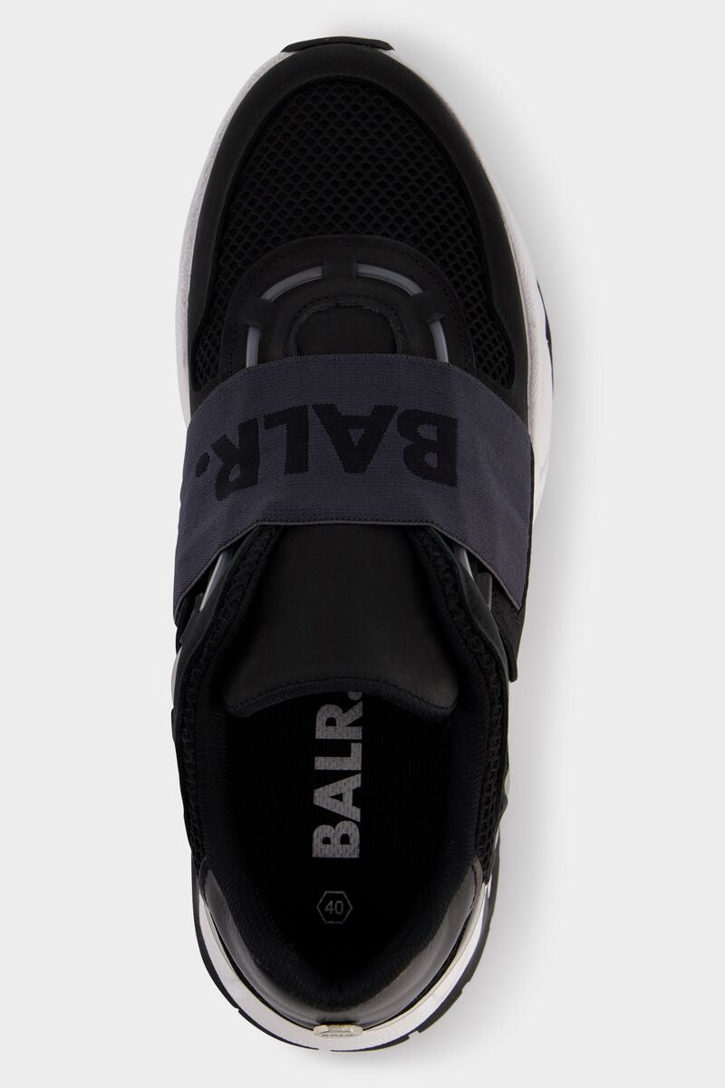 B8.3 Runner Laceless Leather Vibram Jet Black