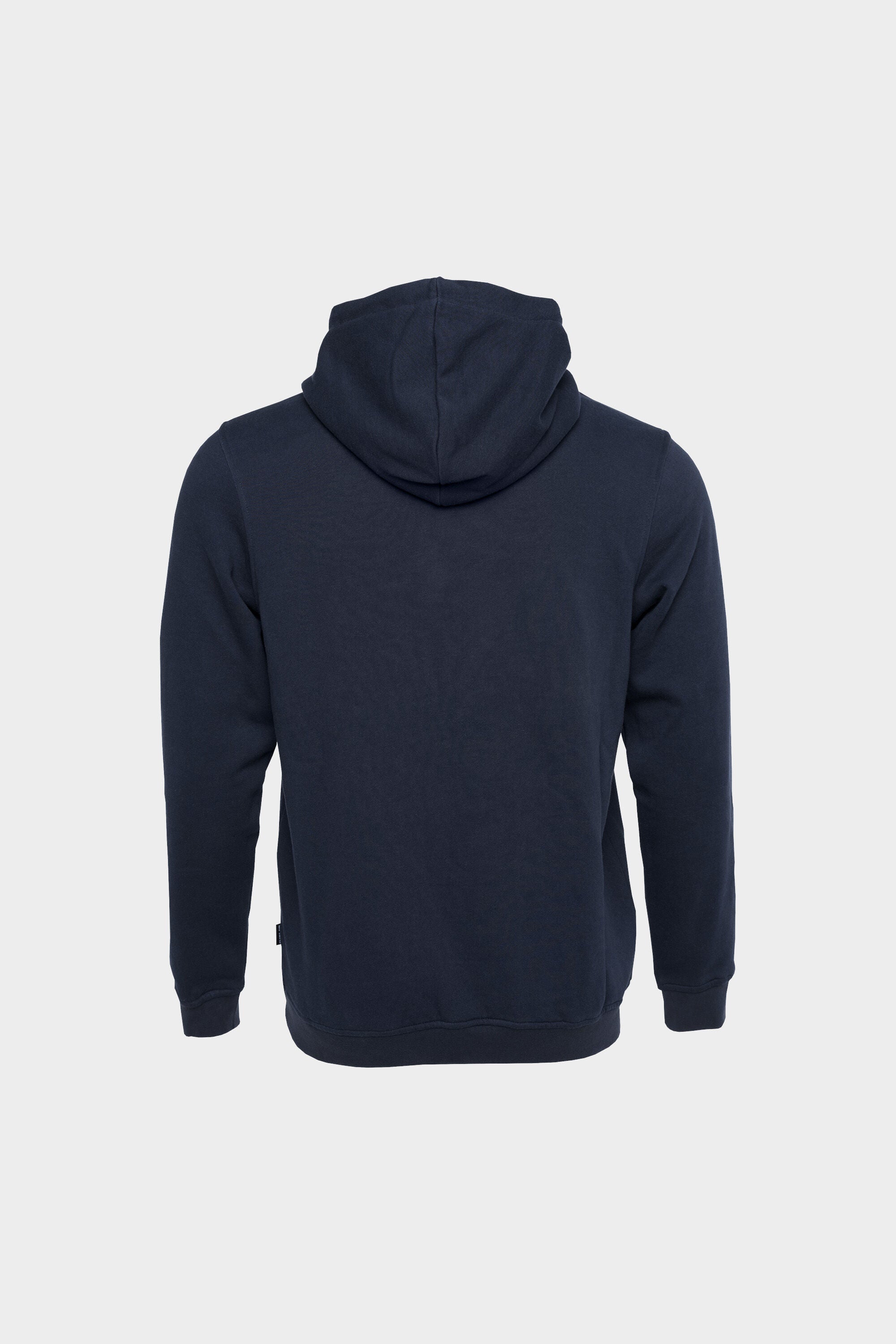 BALR. Brand Straight Hoodie Navy Blue