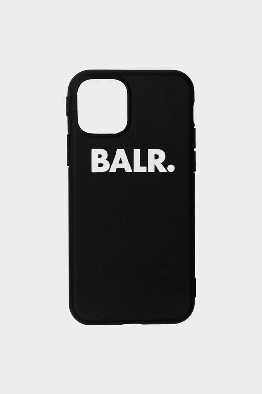 BALR. Silicone iPhone hoesje Zwart