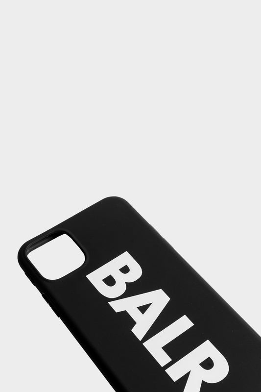 Merk Silicone iPhone Case Zwart