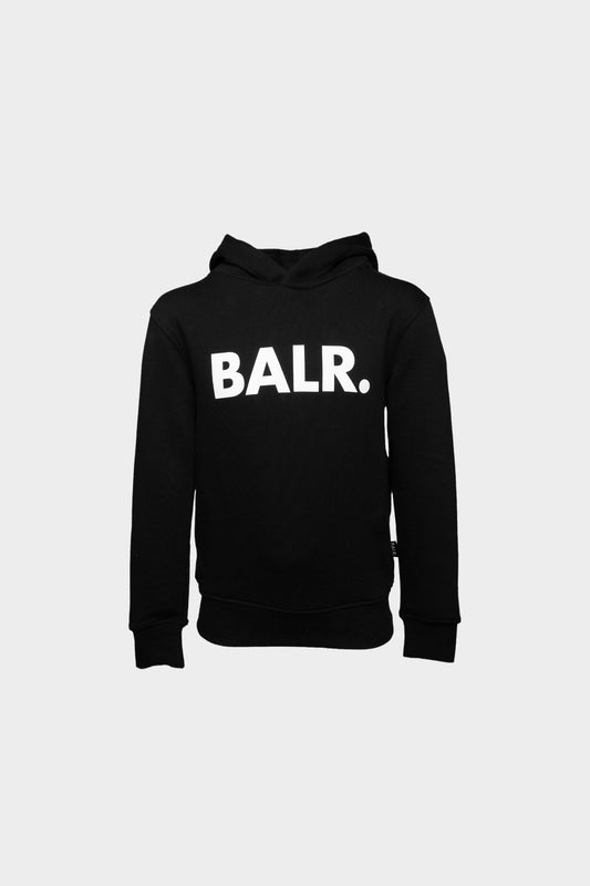 Brand Logo Hoodie Black