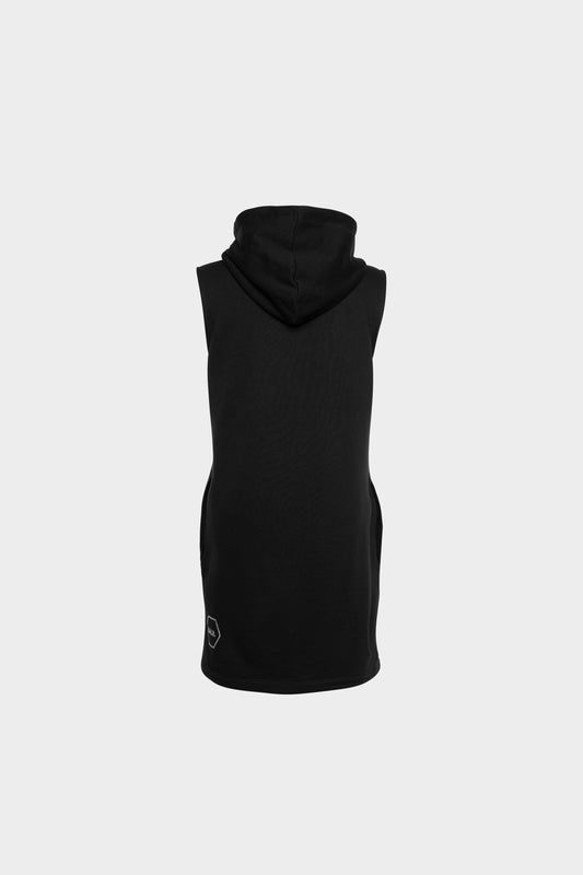 LOAB Hoodie Dress S/Less Black