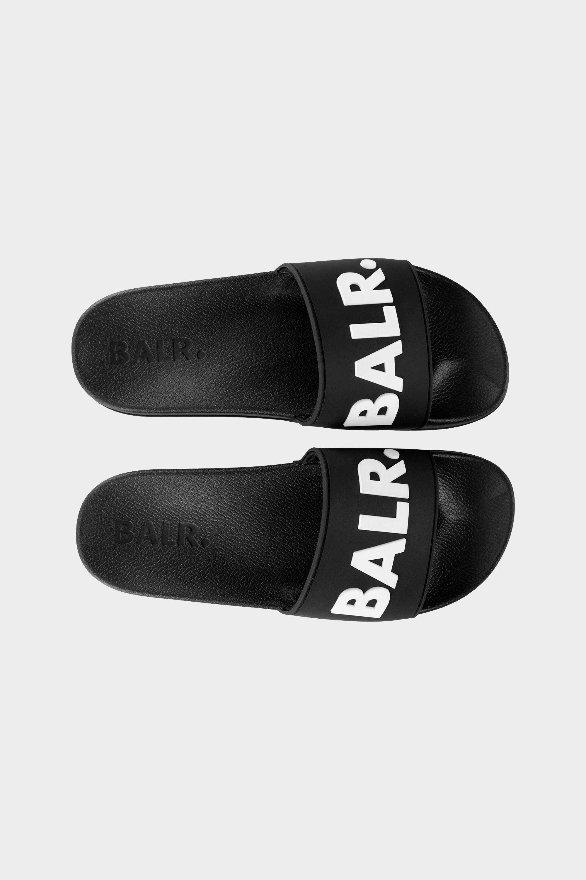BALR. Slider Unisex schwarz weiB