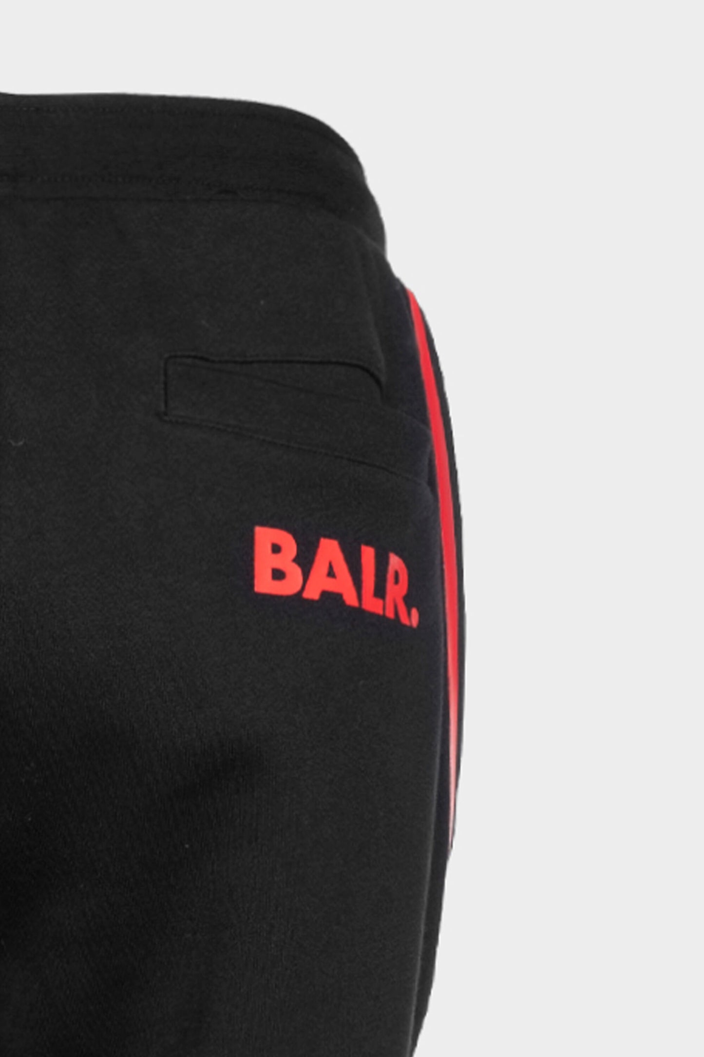 BALR. Taped Straight Sweatpants Black