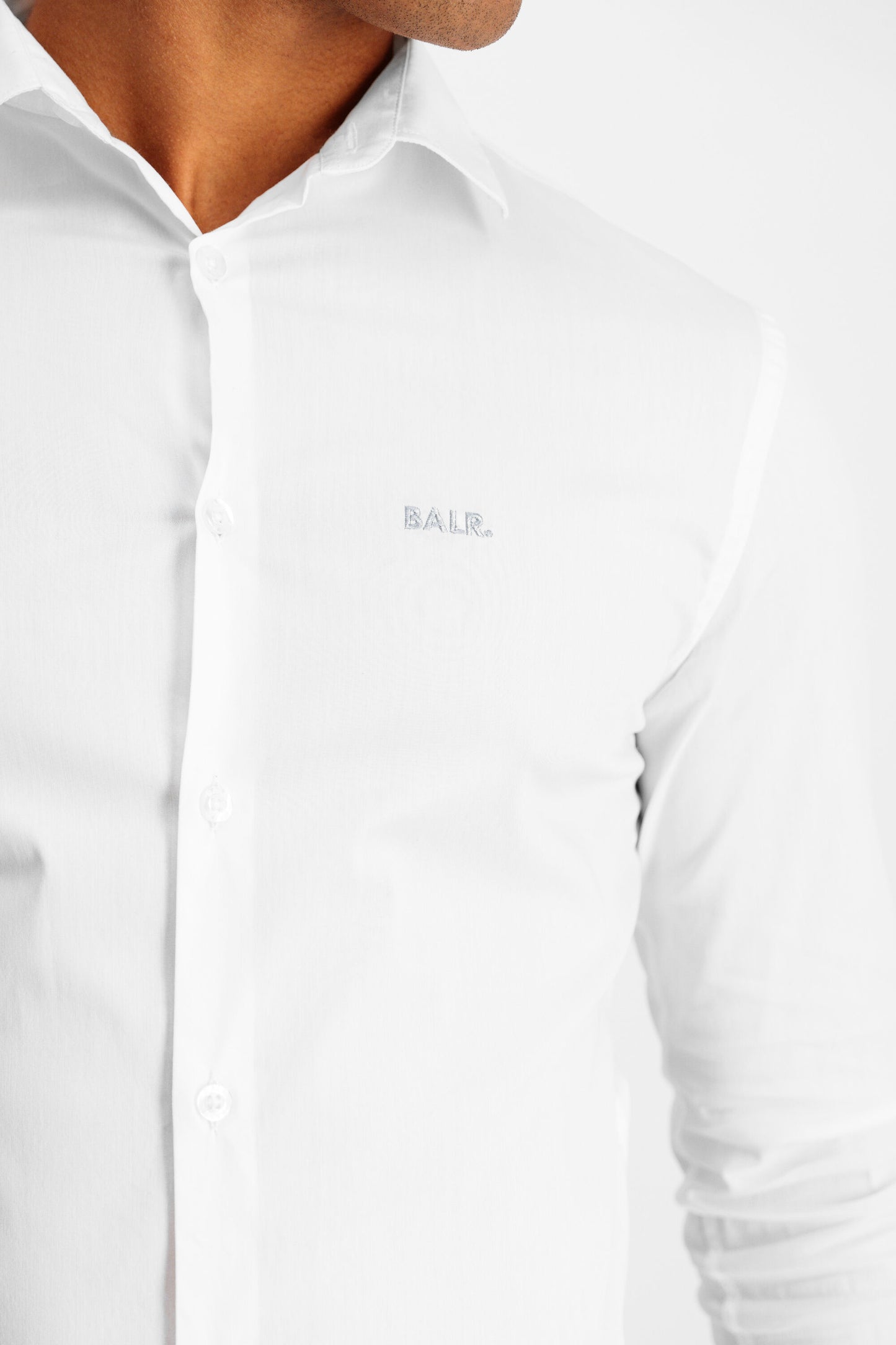 BALR. Slim Hemd Weiß