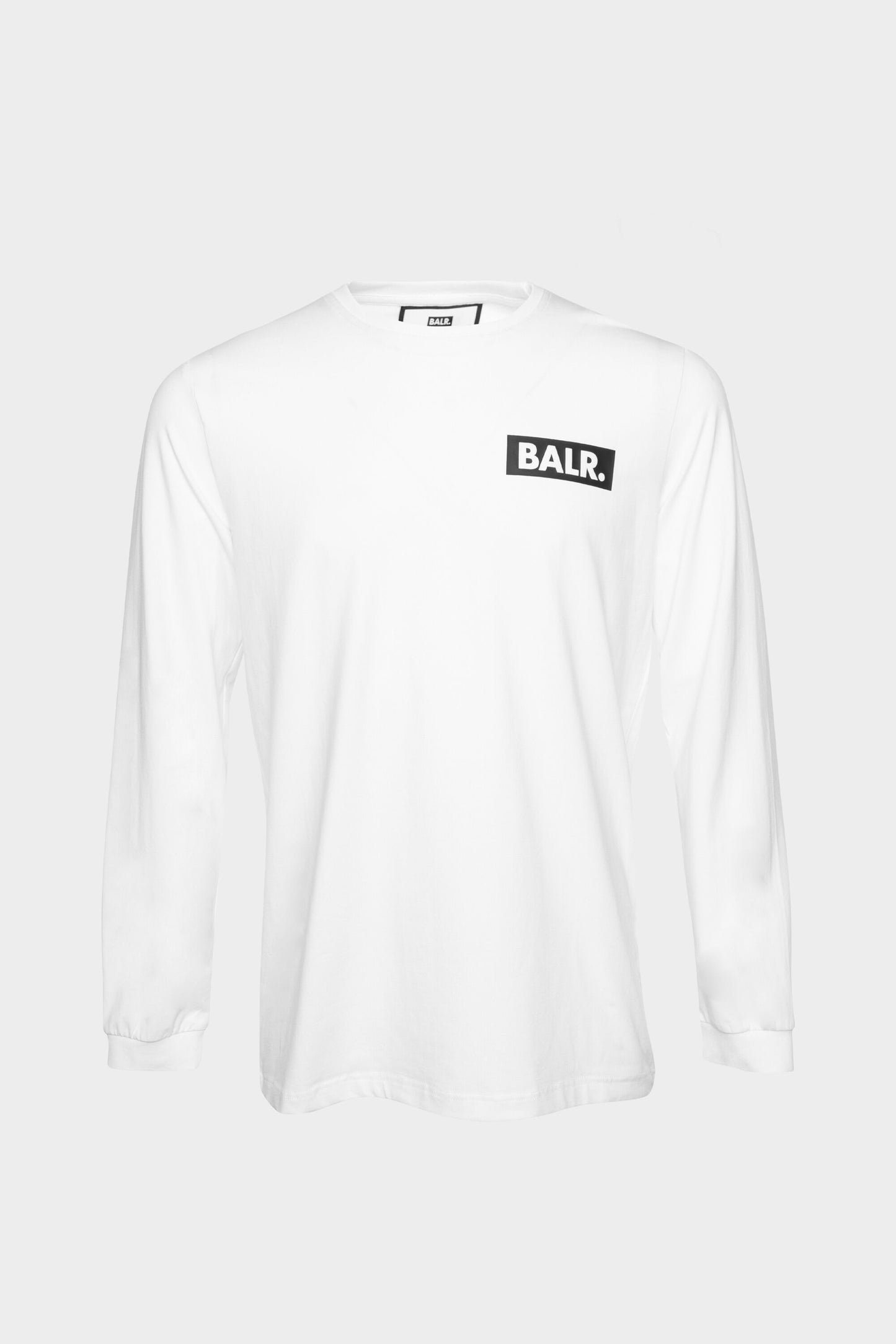 BALR. Cube Straight T-Shirt l/s White