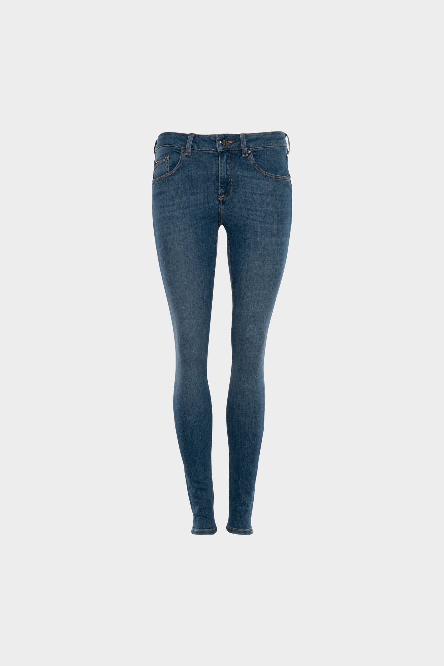 BALR. Core Mid Super Skinny Jeans Women Mid Aged