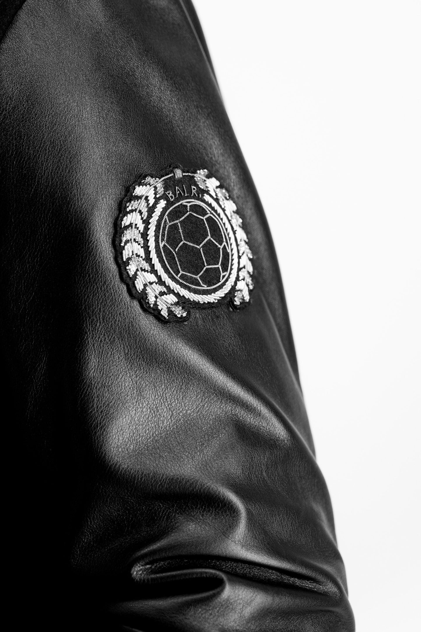 BALR. Varsity Badge Jacket Black