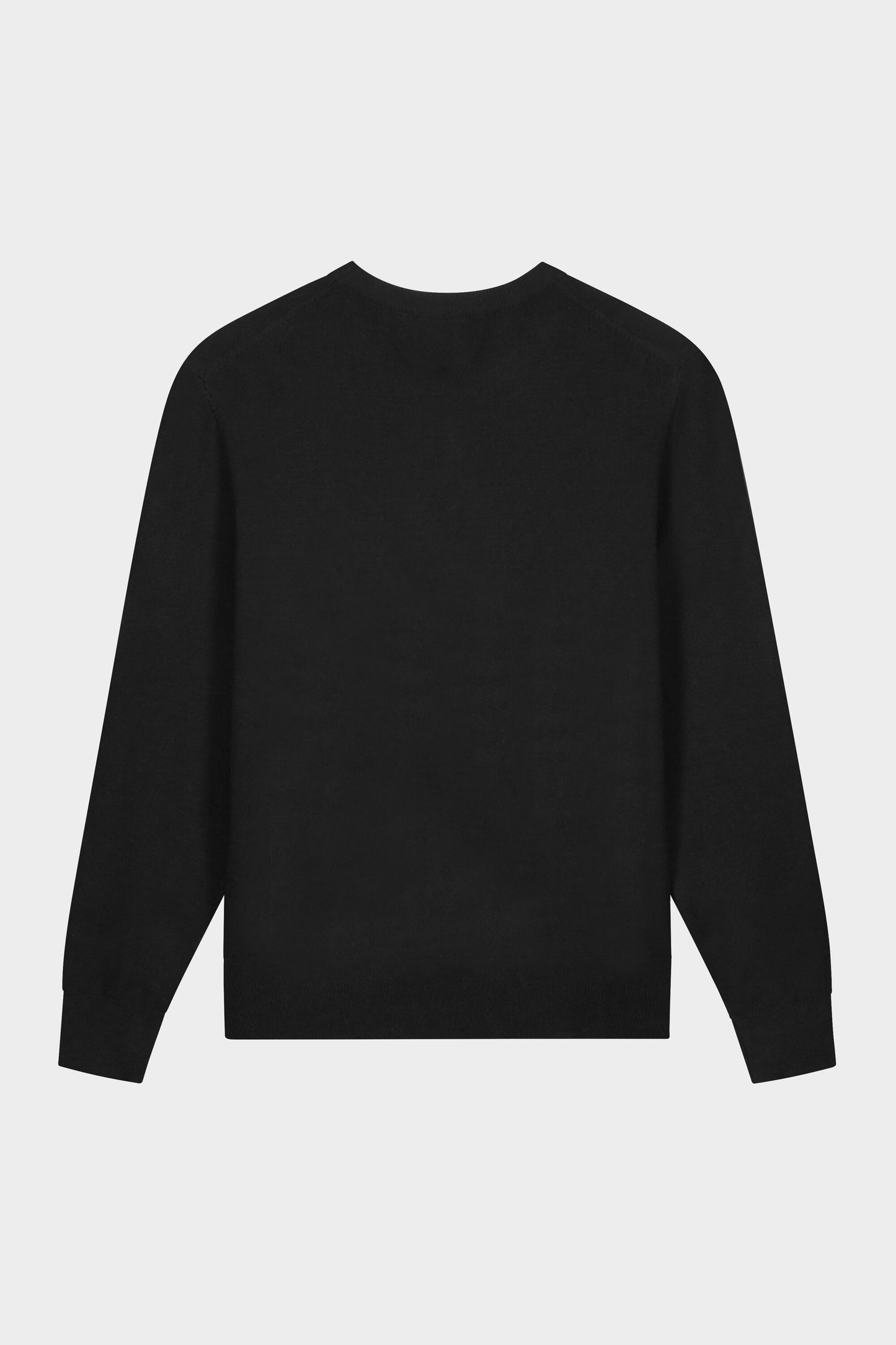 BALR. Straight Knitted Crew Neck Black