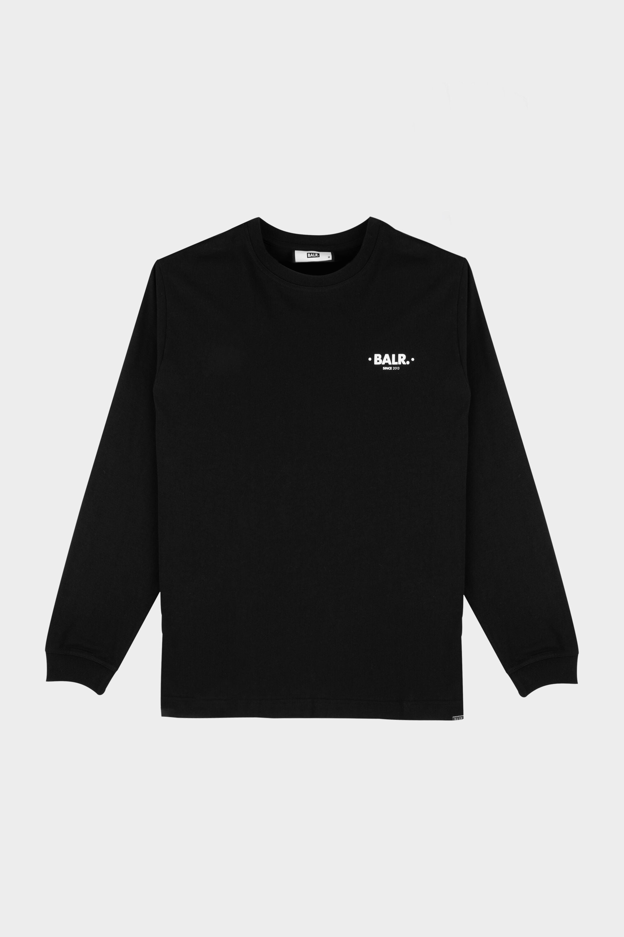 Minimalistic Stone Straight T-Shirt L/S Black