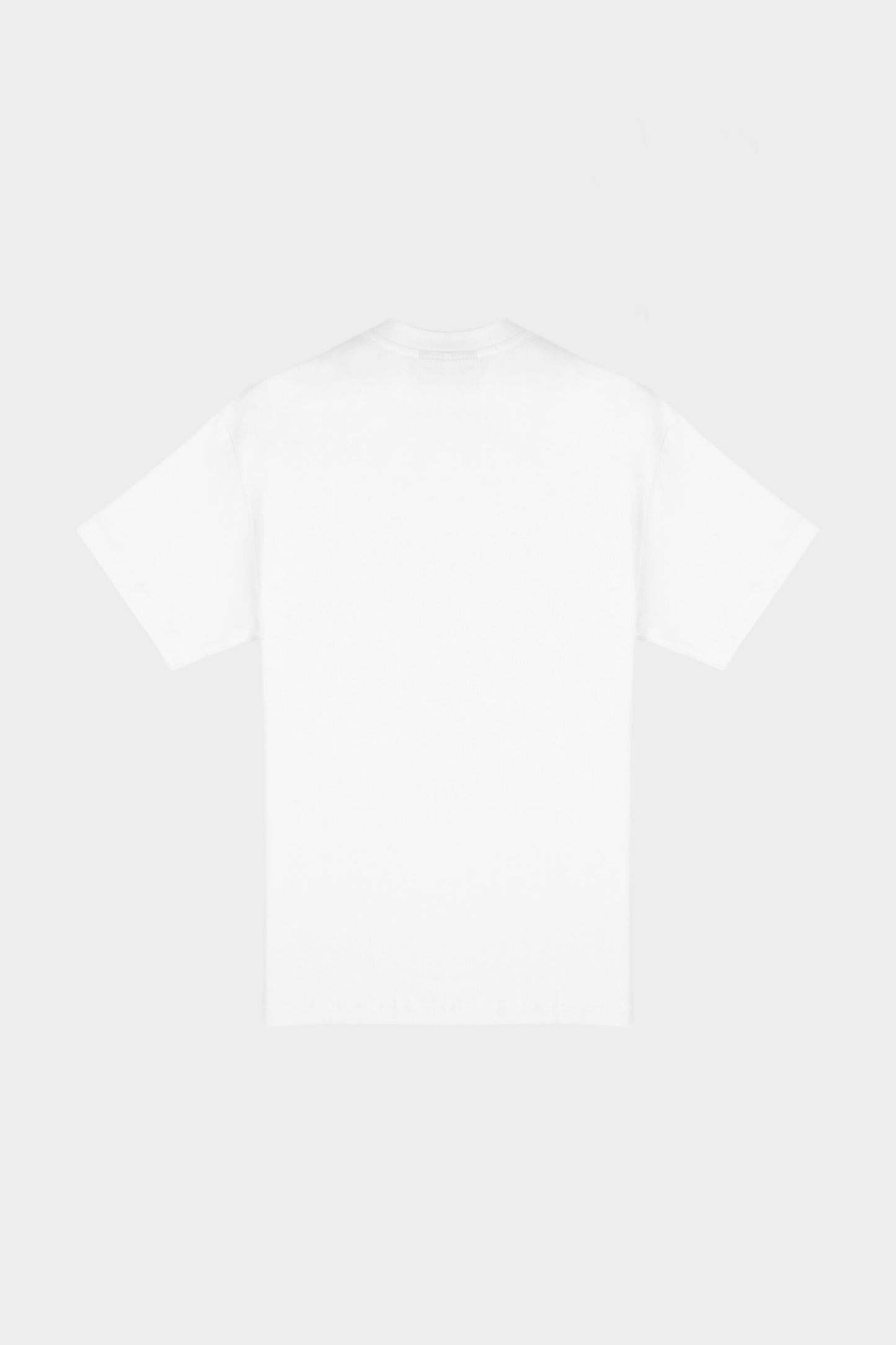 Minimalistisches T-Shirt mit überschnittenen Schultern Light Stone