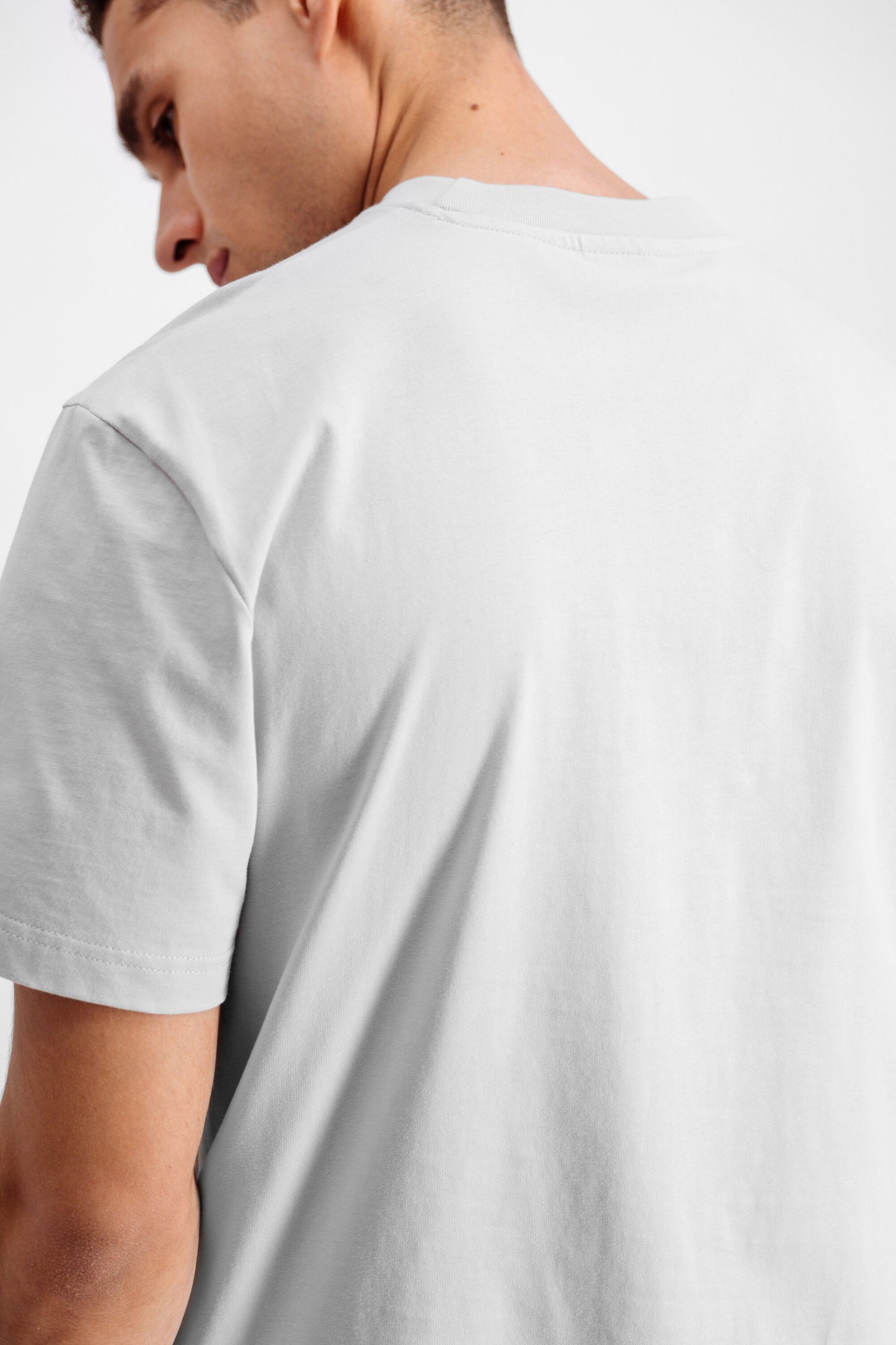 Luxe Crest Box Fit T-Shirt Nimbus Cloud