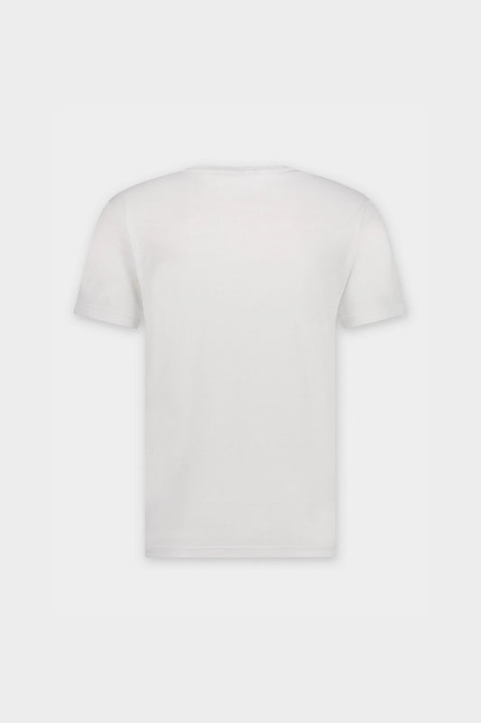 BALR. Classic Metal Clip Straight Fit T-Shirt Bright White
