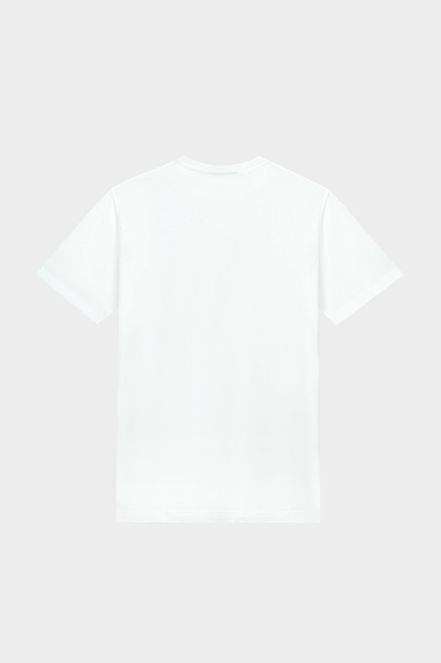 Brand Straight T-Shirt White/Gold