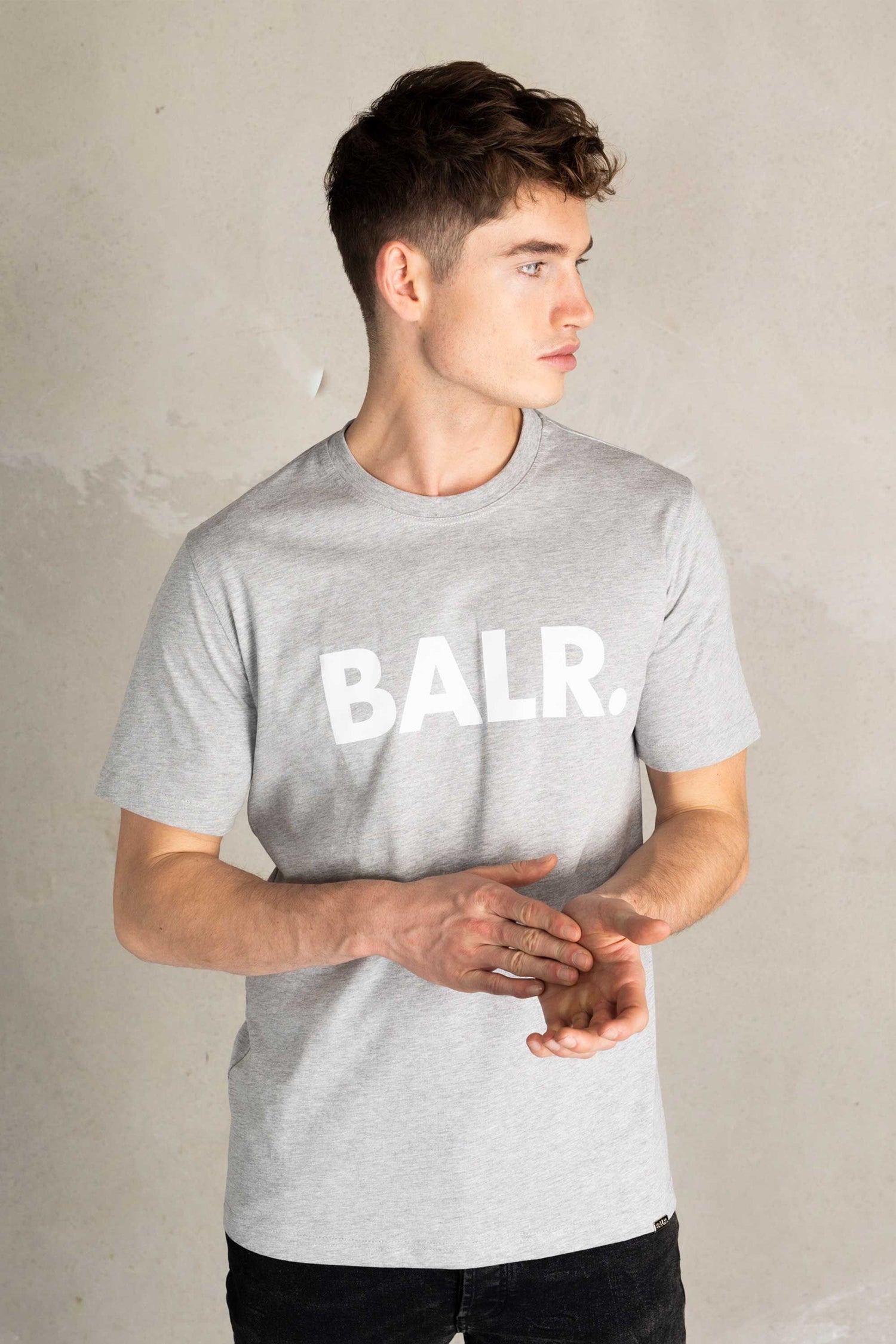 Brand Straight T-Shirt Bright White – BALR.