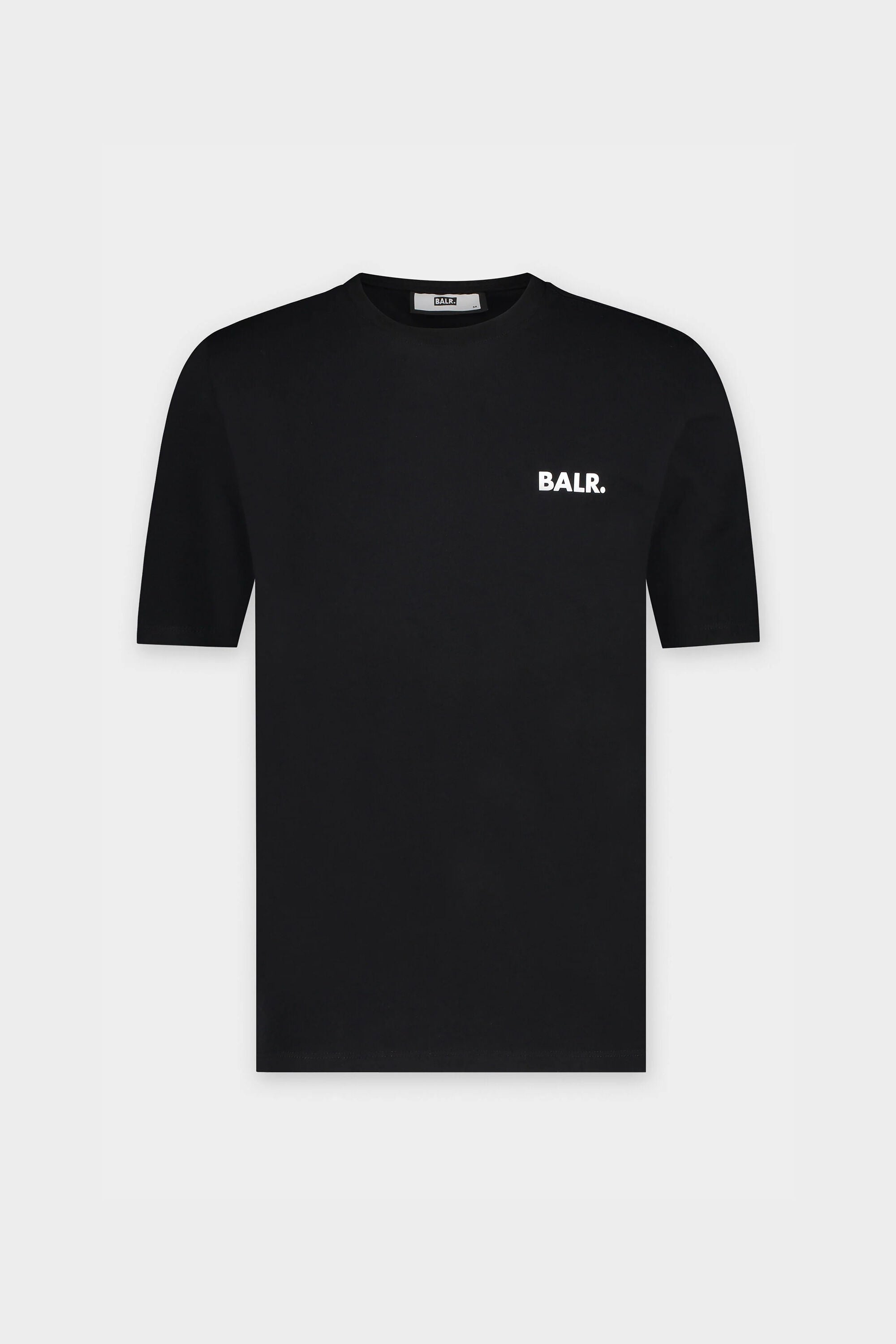 Athletic Small Branded Chest T-Shirt Jet Black