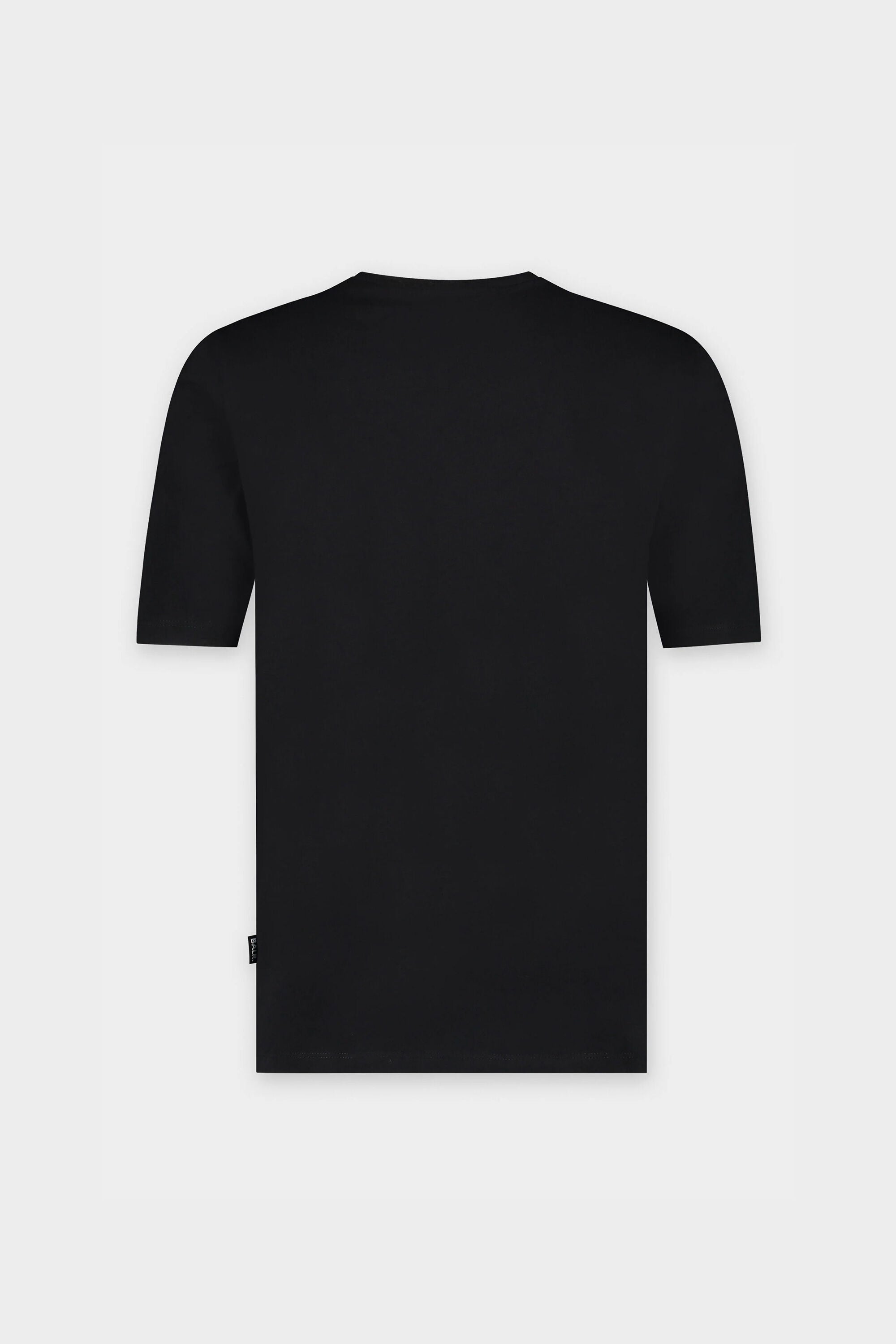 Athletic Small Branded Chest T-Shirt Jet Black