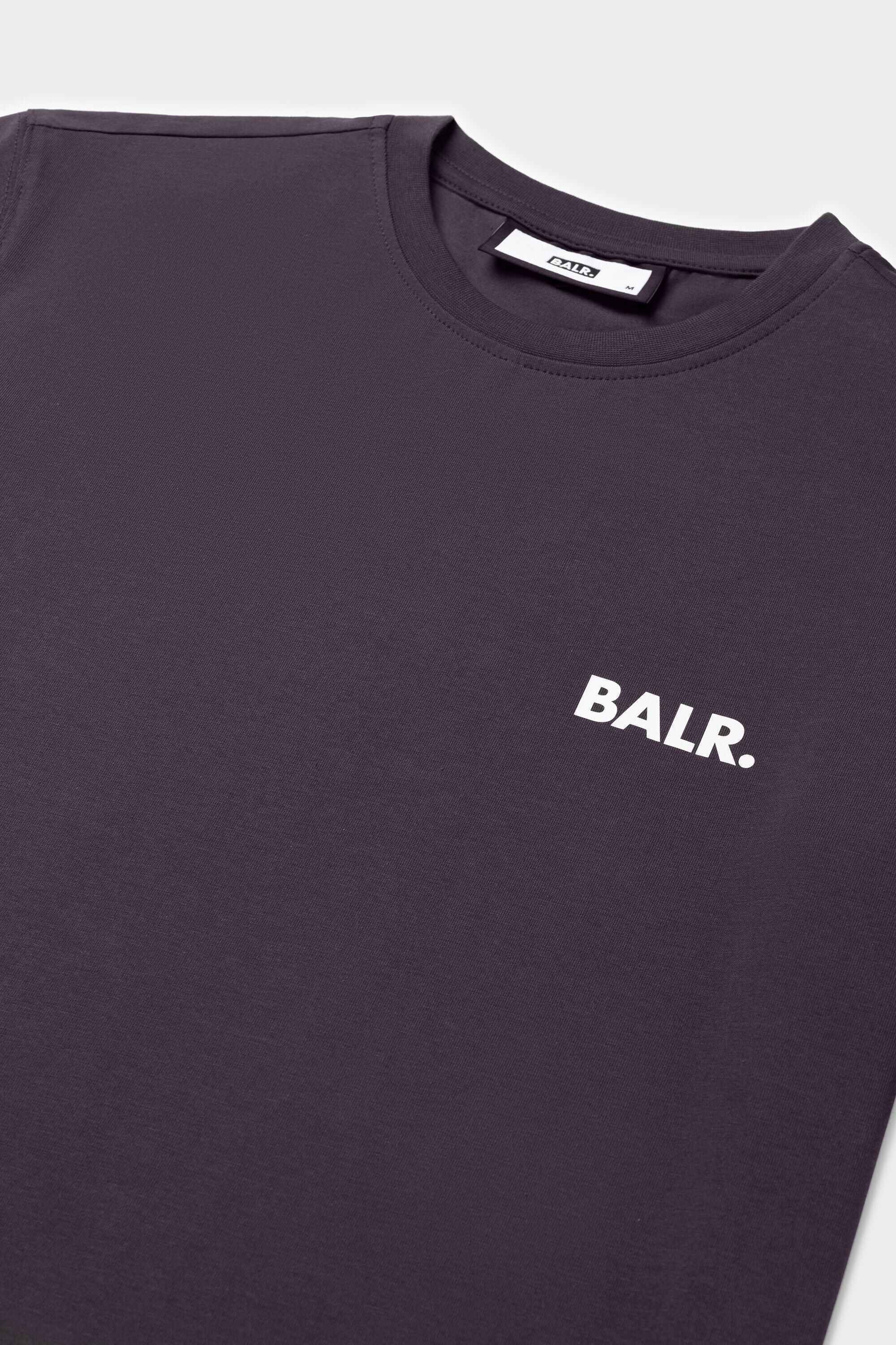 Athletic Small Branded Chest T-Shirt Asphalt
