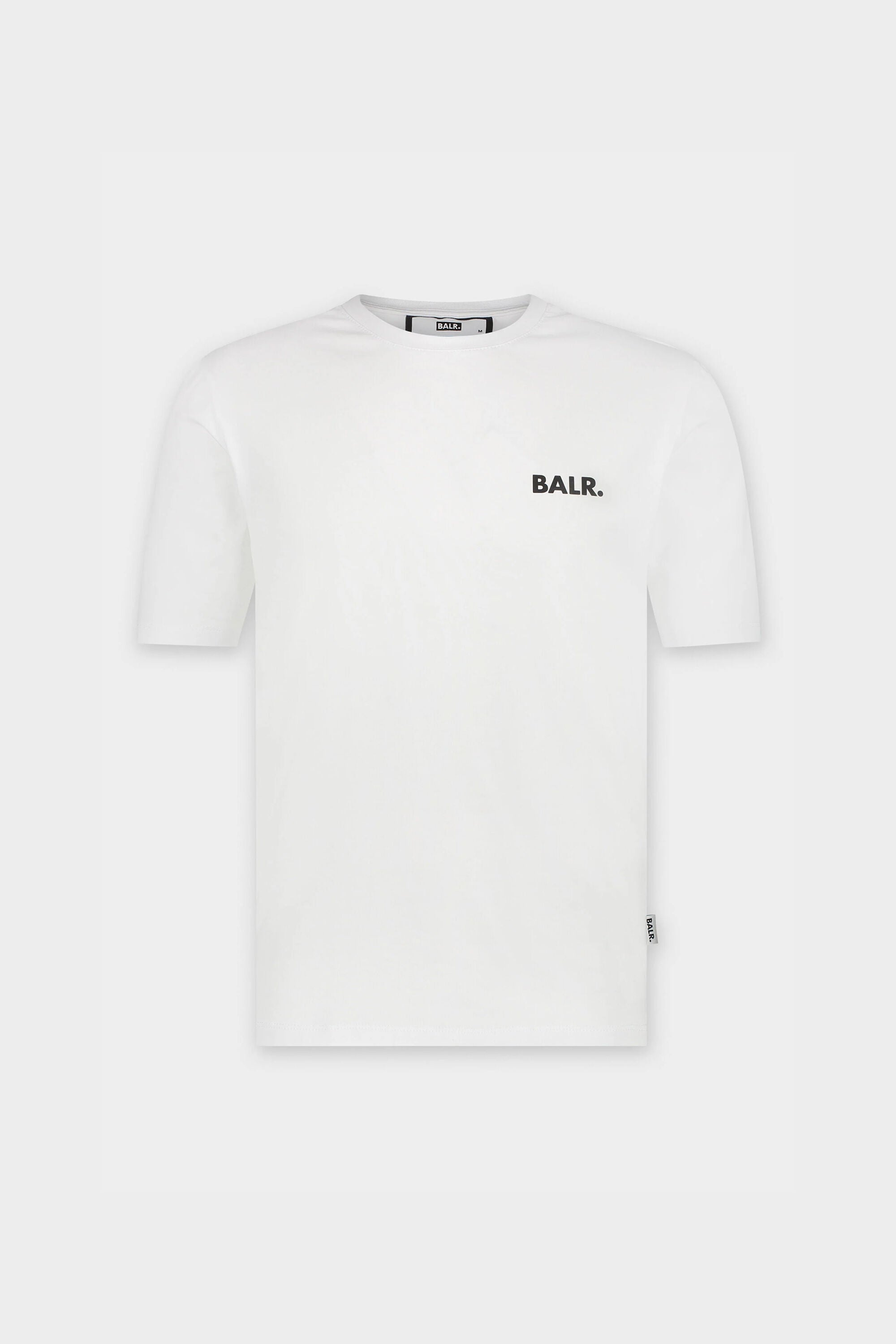 Athletic Small Branded Chest T-Shirt Bright White