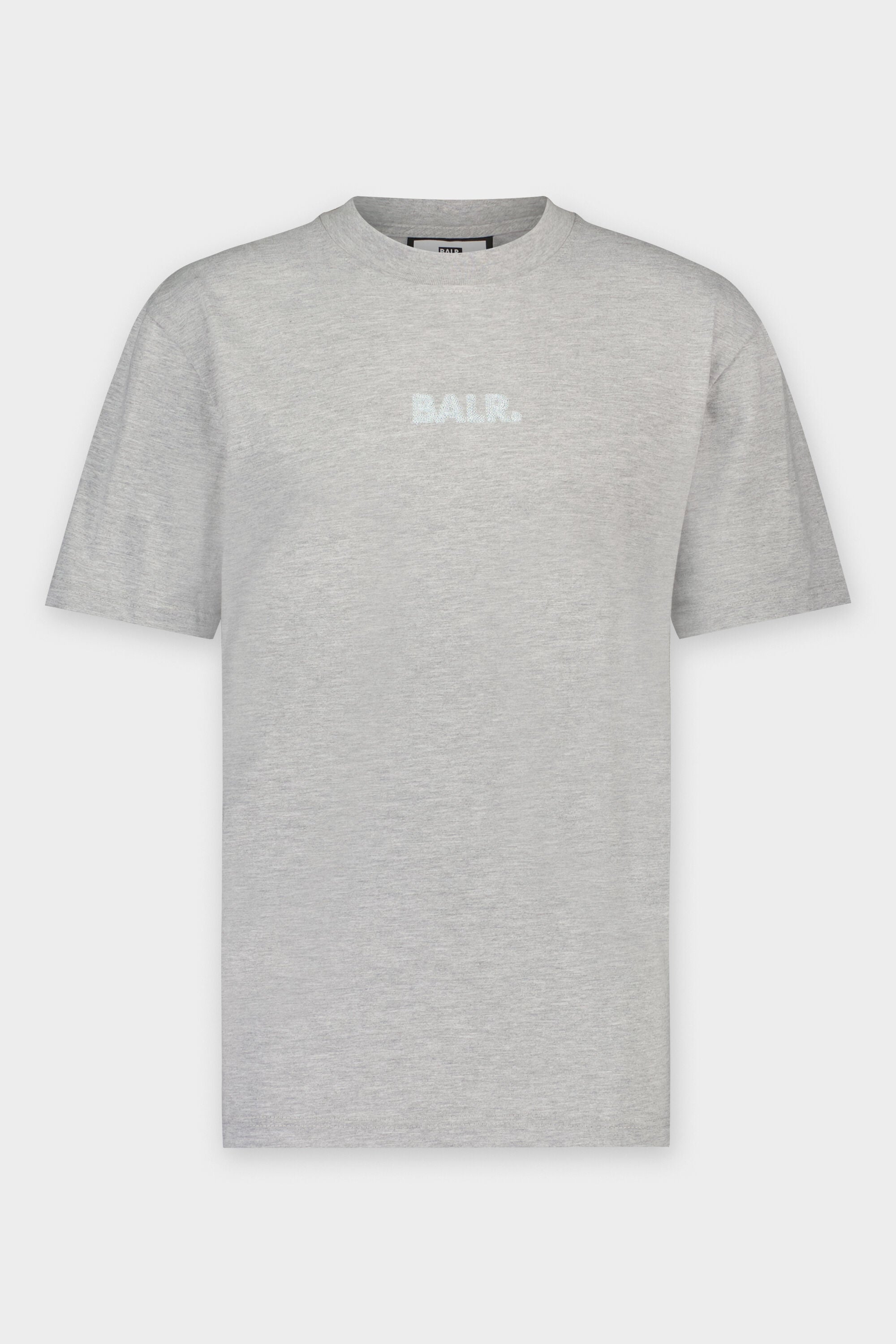 Luke Box Dart BALR. Logo T-Shirt Grey Heather