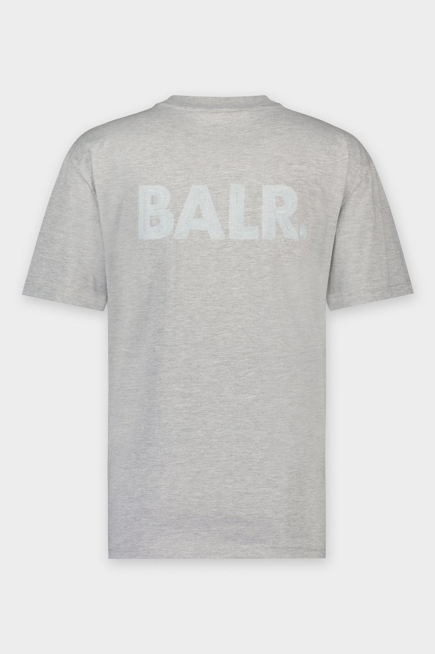 Luke Box Dart BALR. Logo T-Shirt Grey Heather