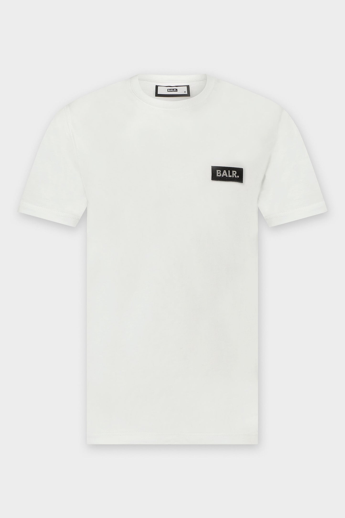 Olaf Straight Felt Badge Logo T-Shirt Bright White