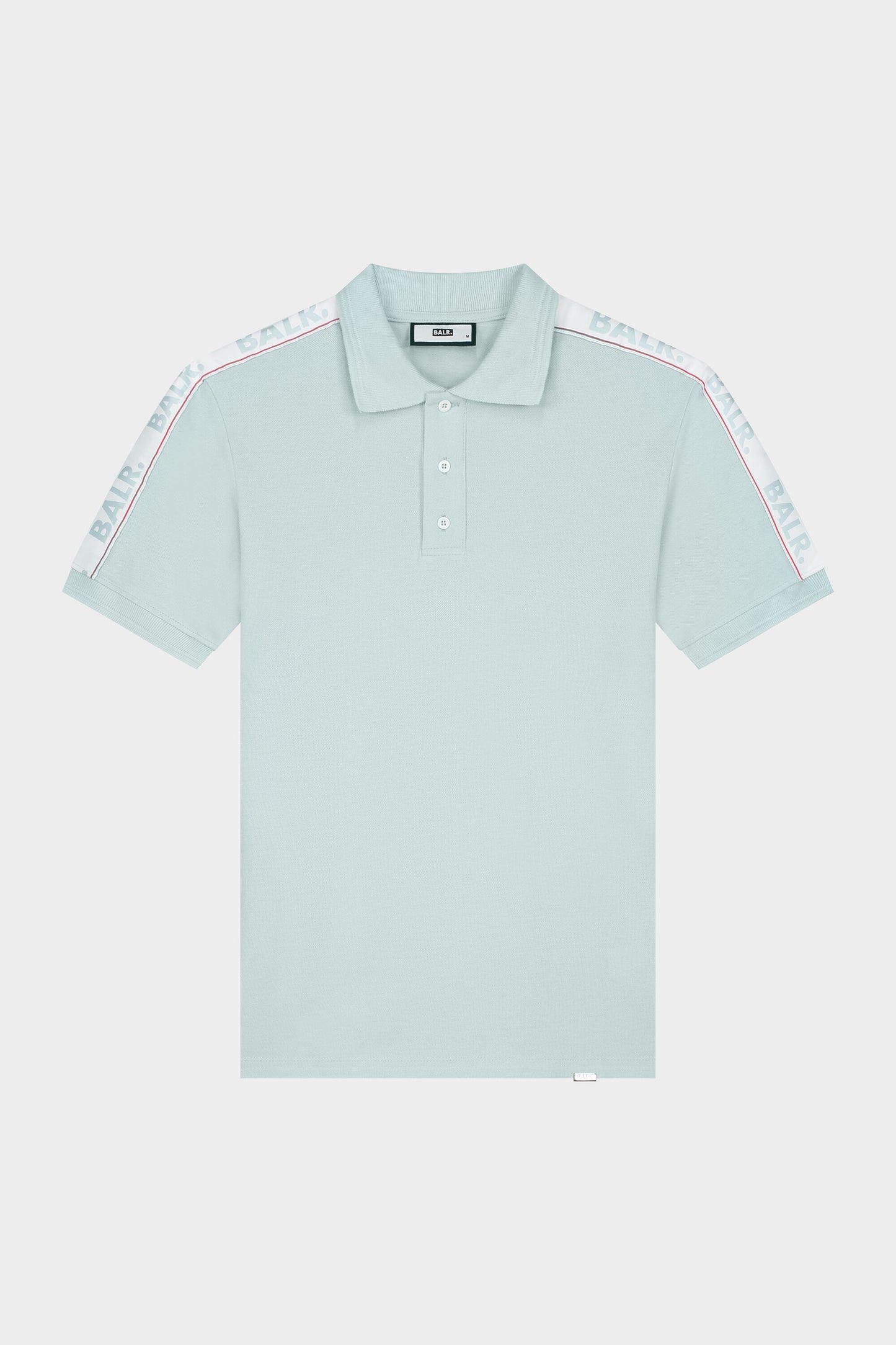 Olaf Straight Polo Repeat Tape Baby Blue