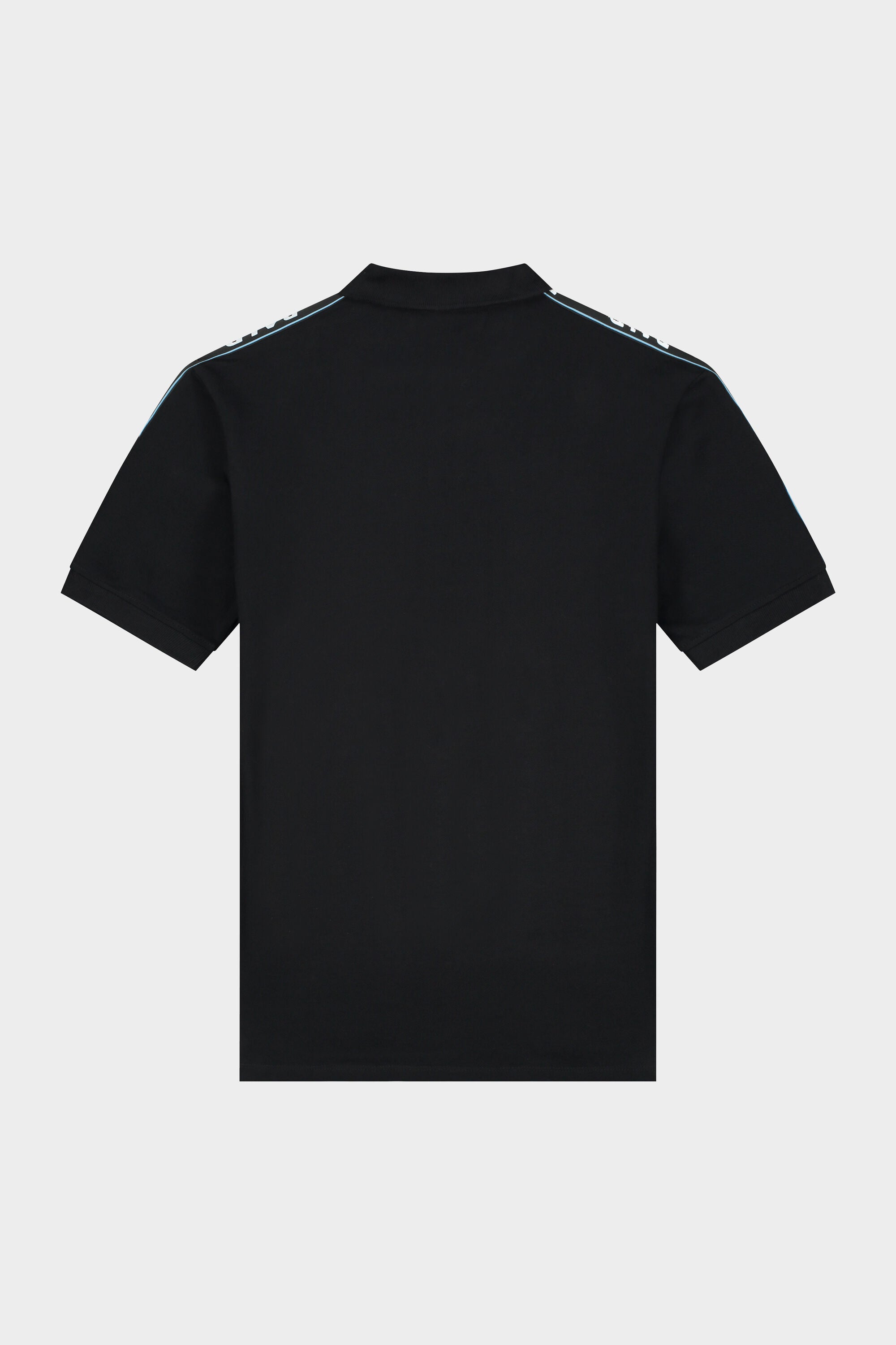 Olaf Straight Repeat Tape Polo Jet Black
