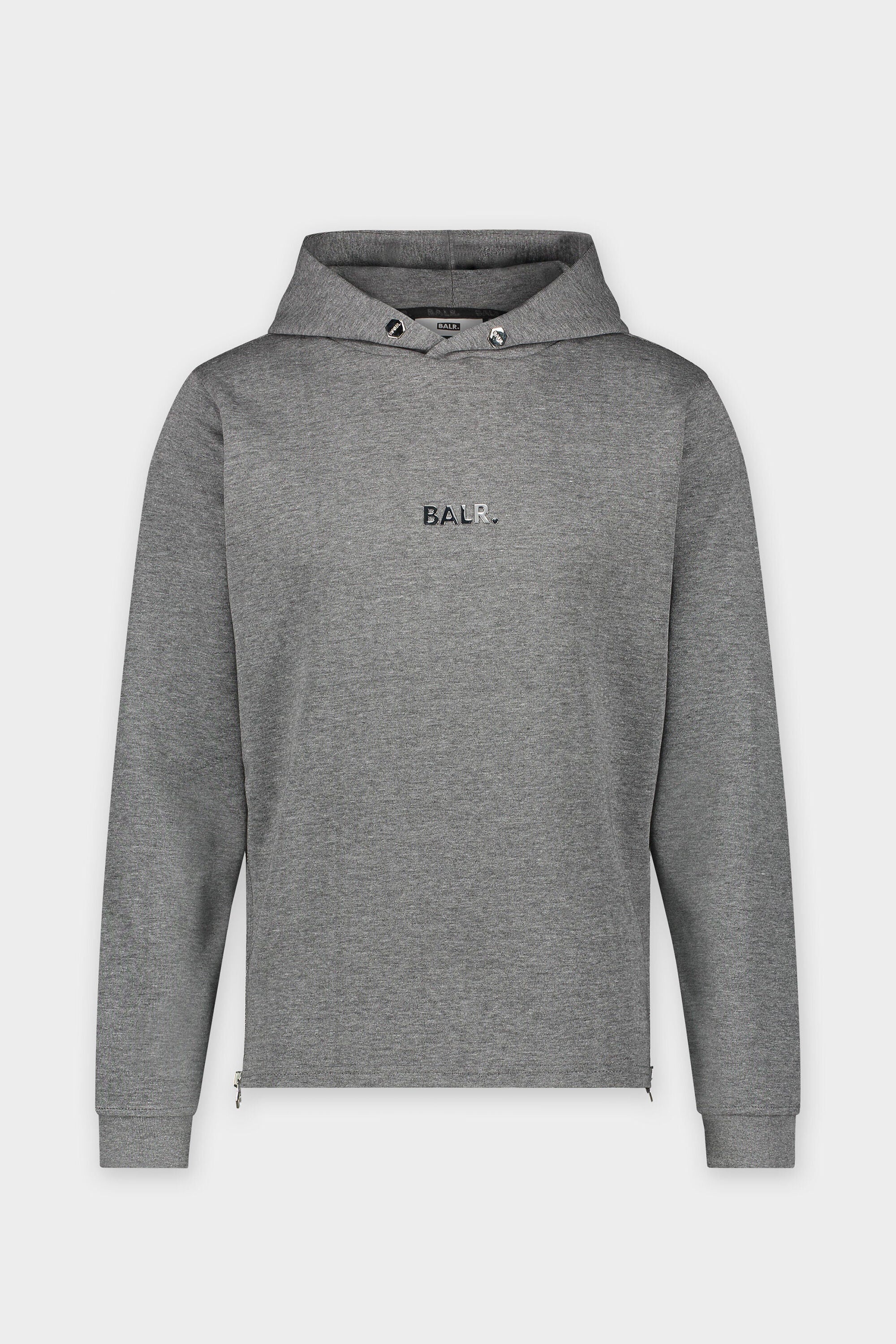 Q-Series Straight Classic Hoodie Dk Grey Heather