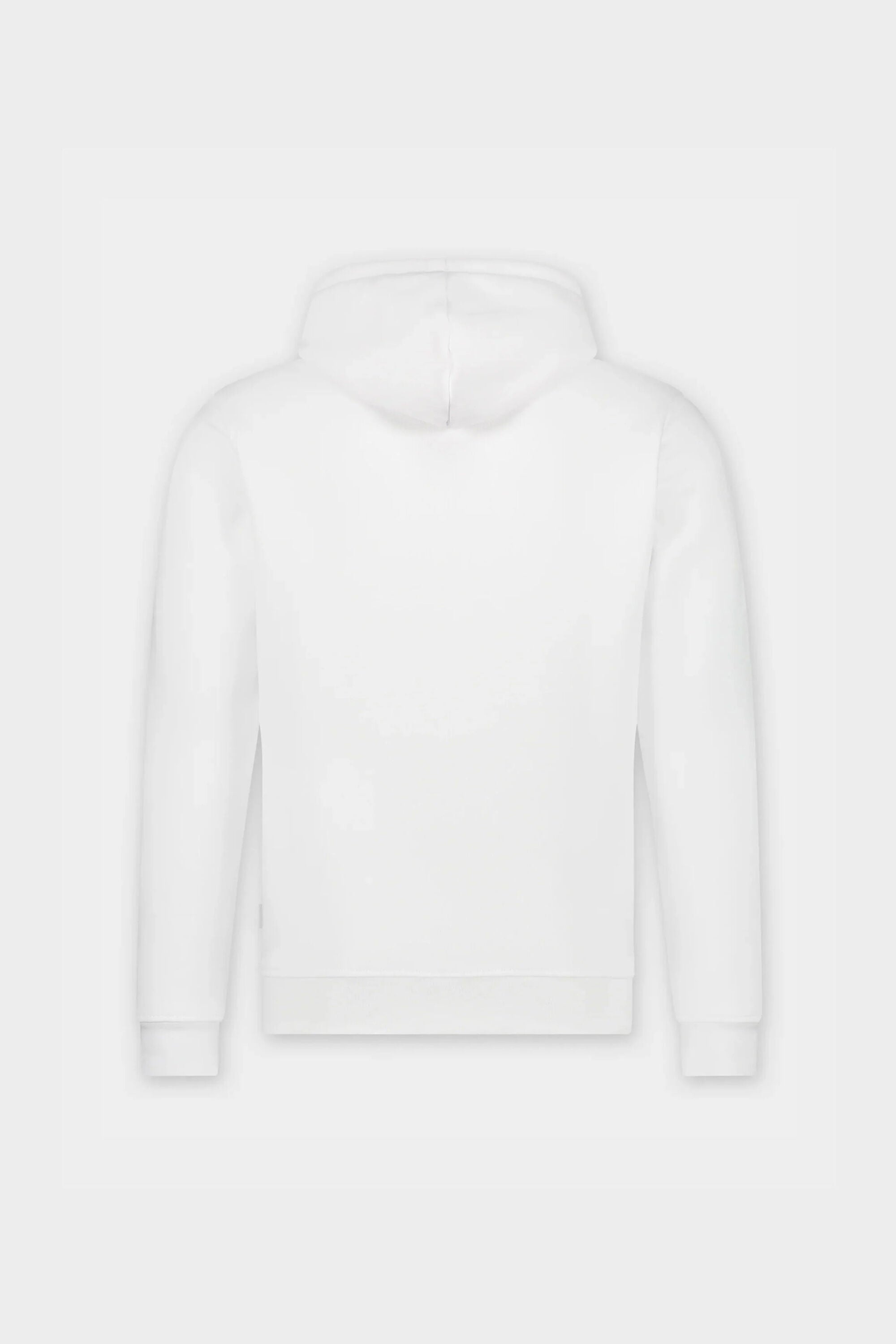 Brand Straight Hoodie Bright White