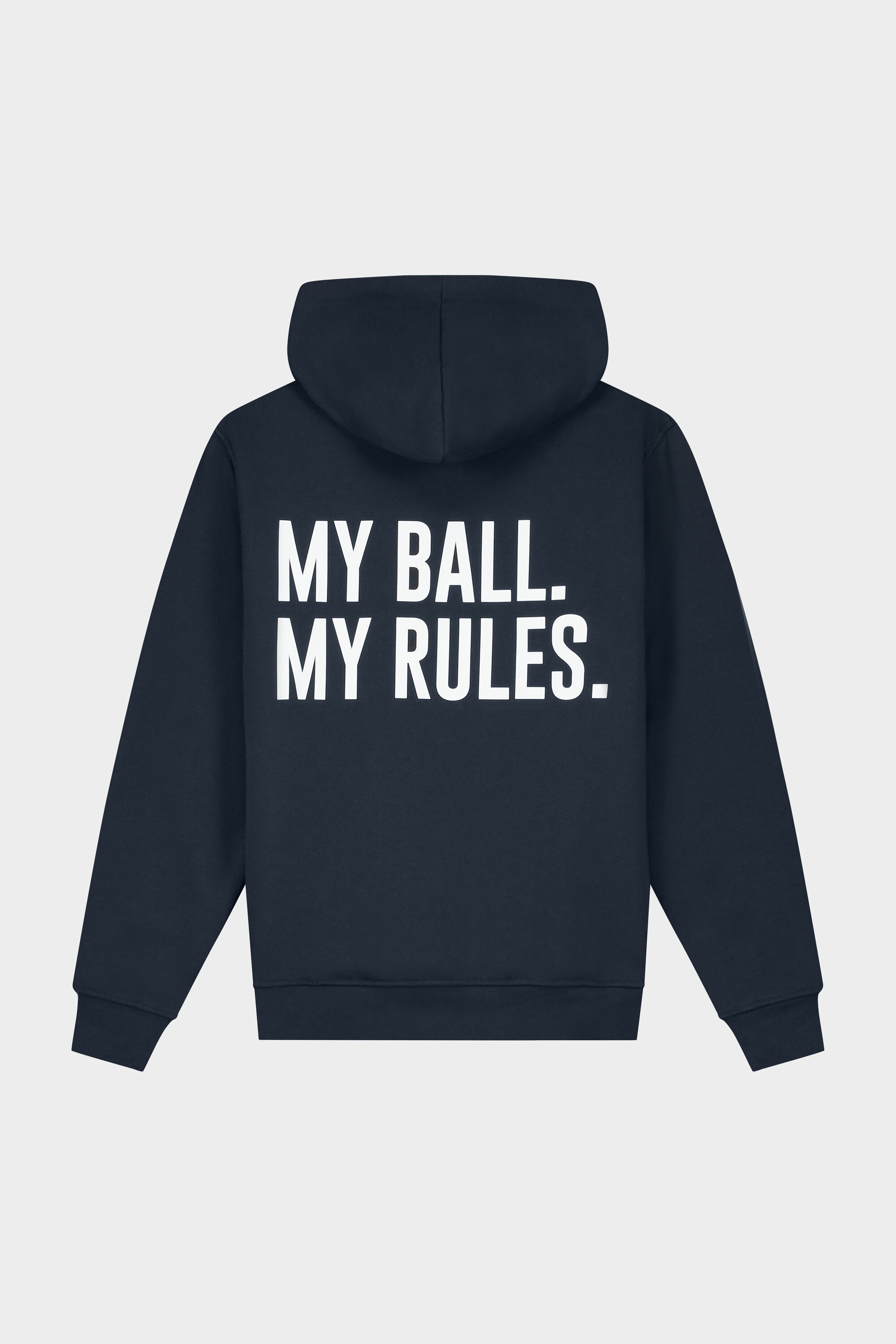 Olaf Straight Hoodie Rules Transfer Navy Blazer