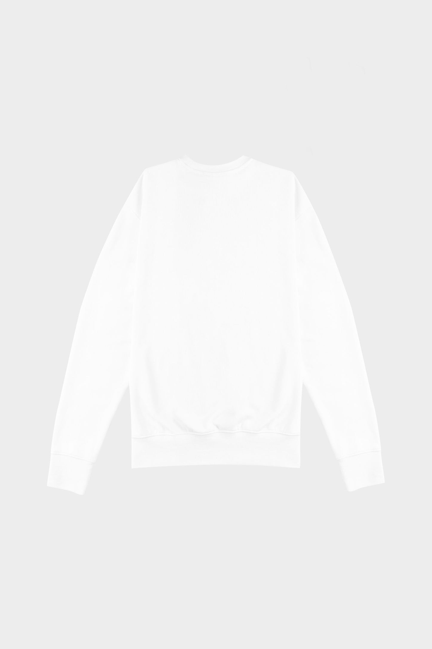 Pu Brand Relaxed Fit Crewneck Light Stone