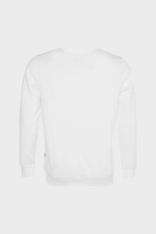 Brand Straight Crewneck Bright White