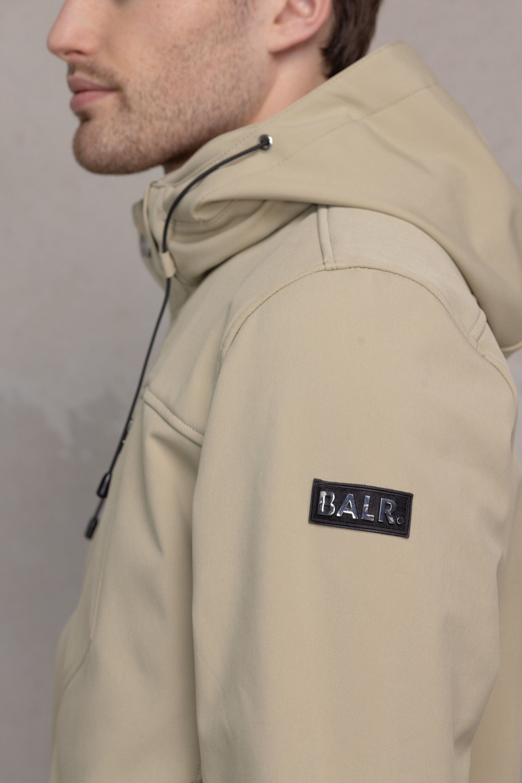 Joseph Badge Soft Shell Jacket Elm