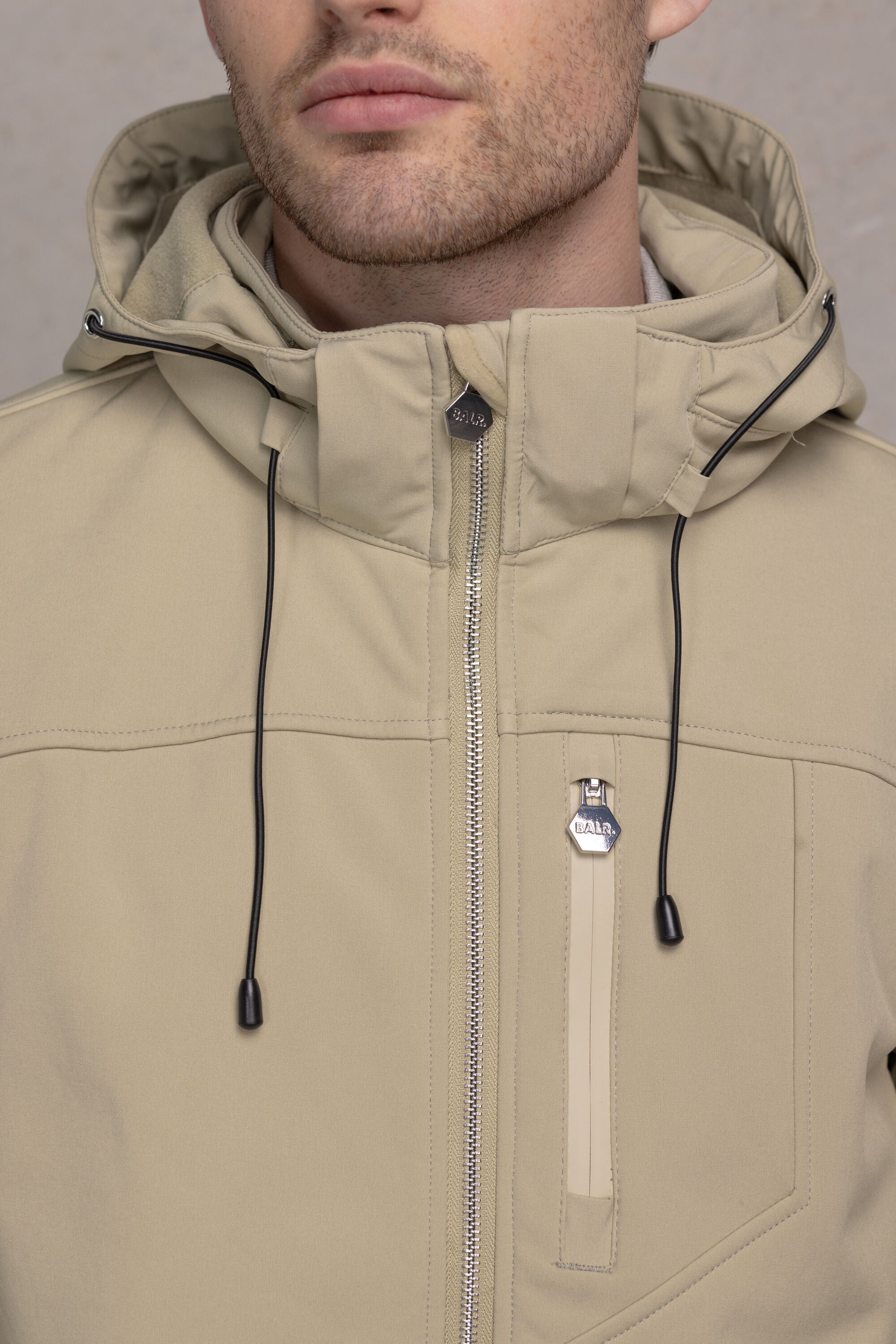 Joseph Badge Soft Shell Jacket Elm