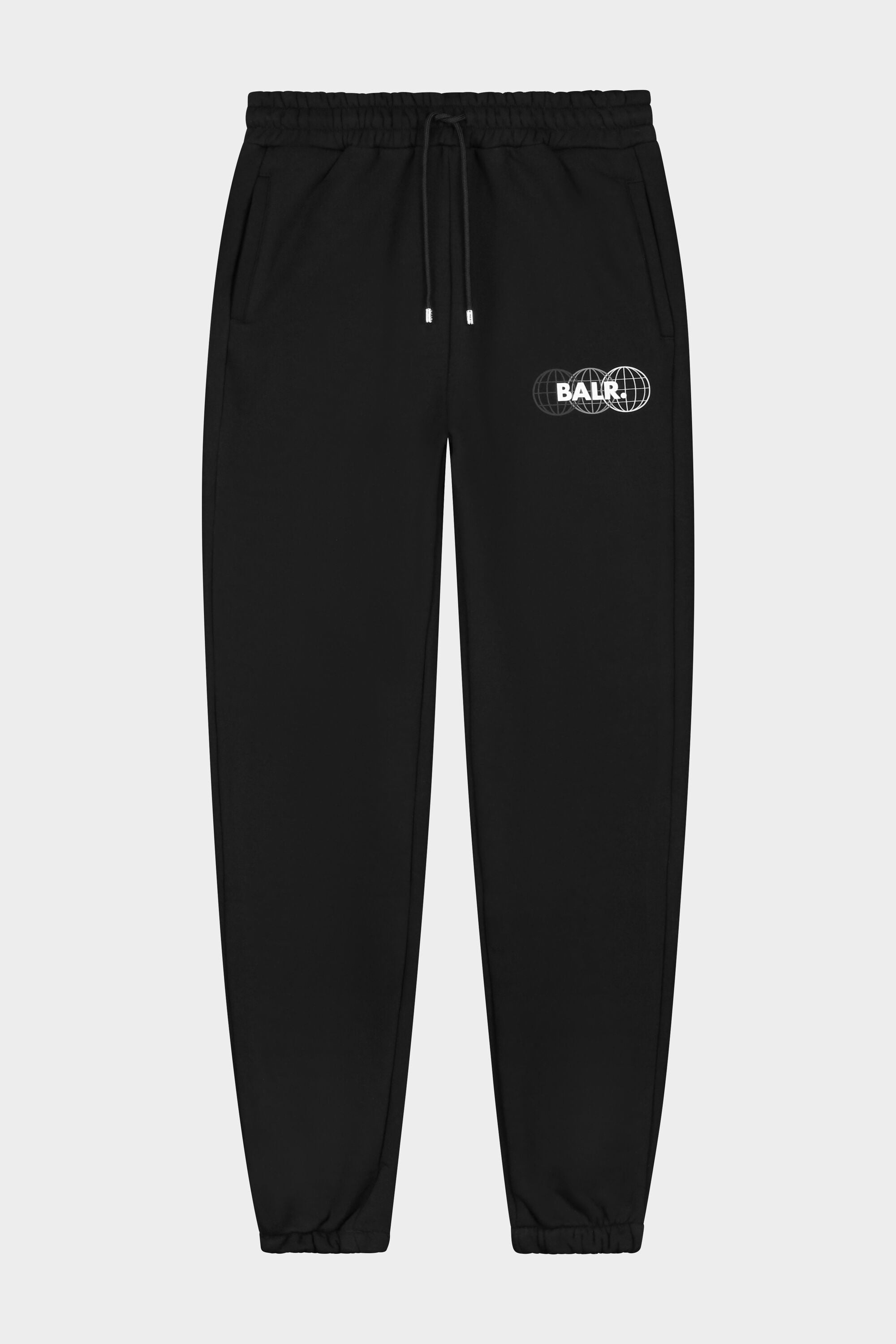 Olaf Straight Sweatpants BALR. World Jet Black
