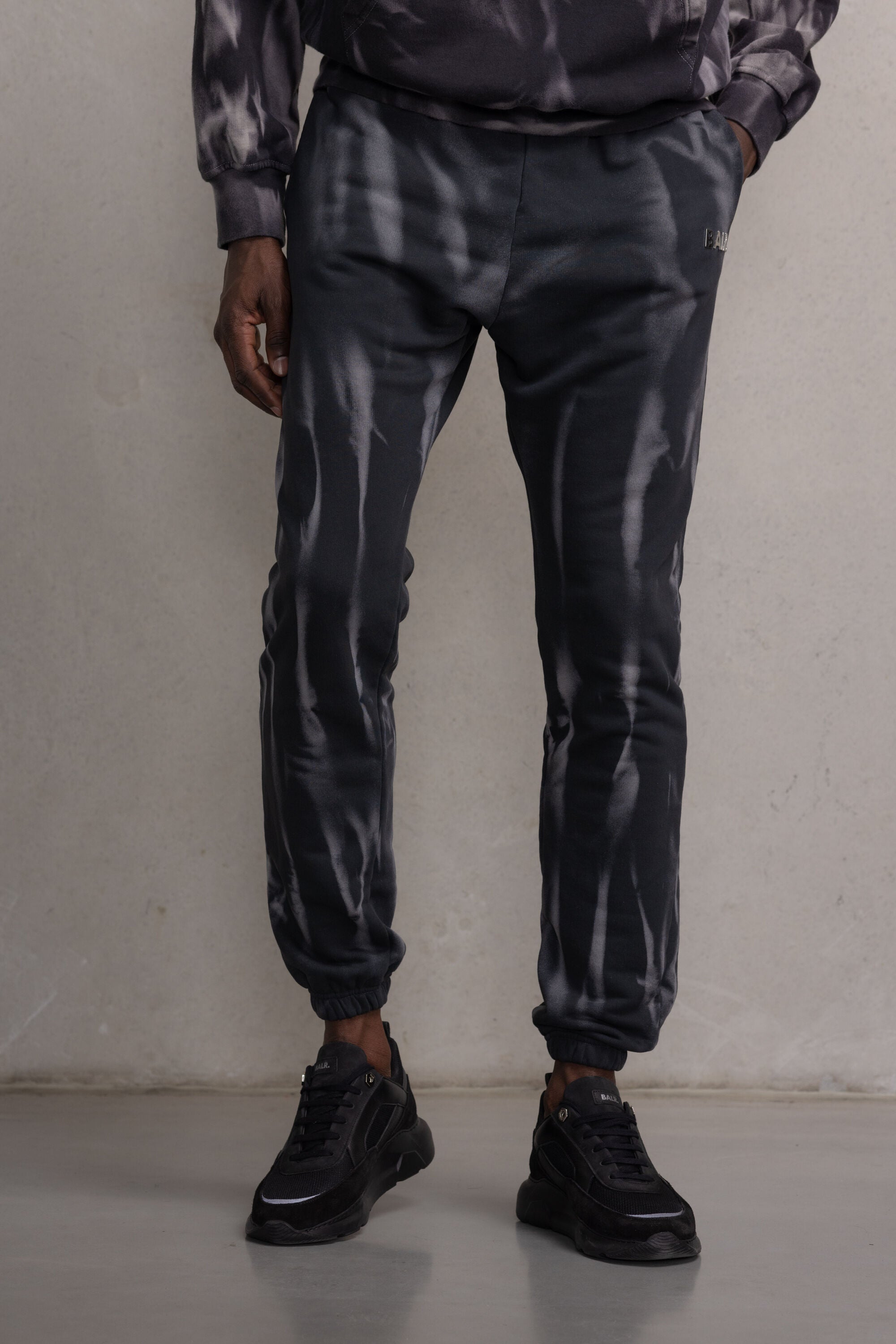 Max Washed Loose Jogger Jet Black
