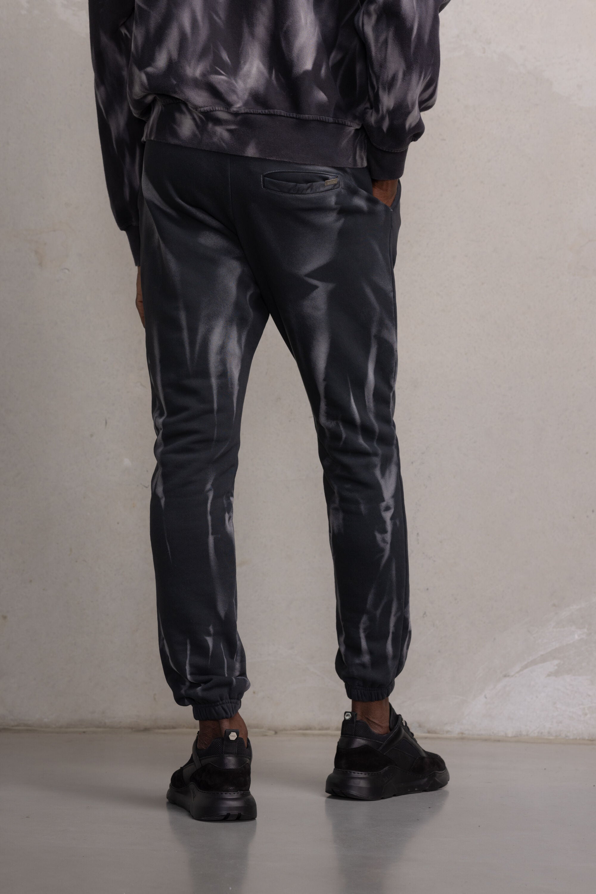 Max Washed Loose Jogger Jet Black