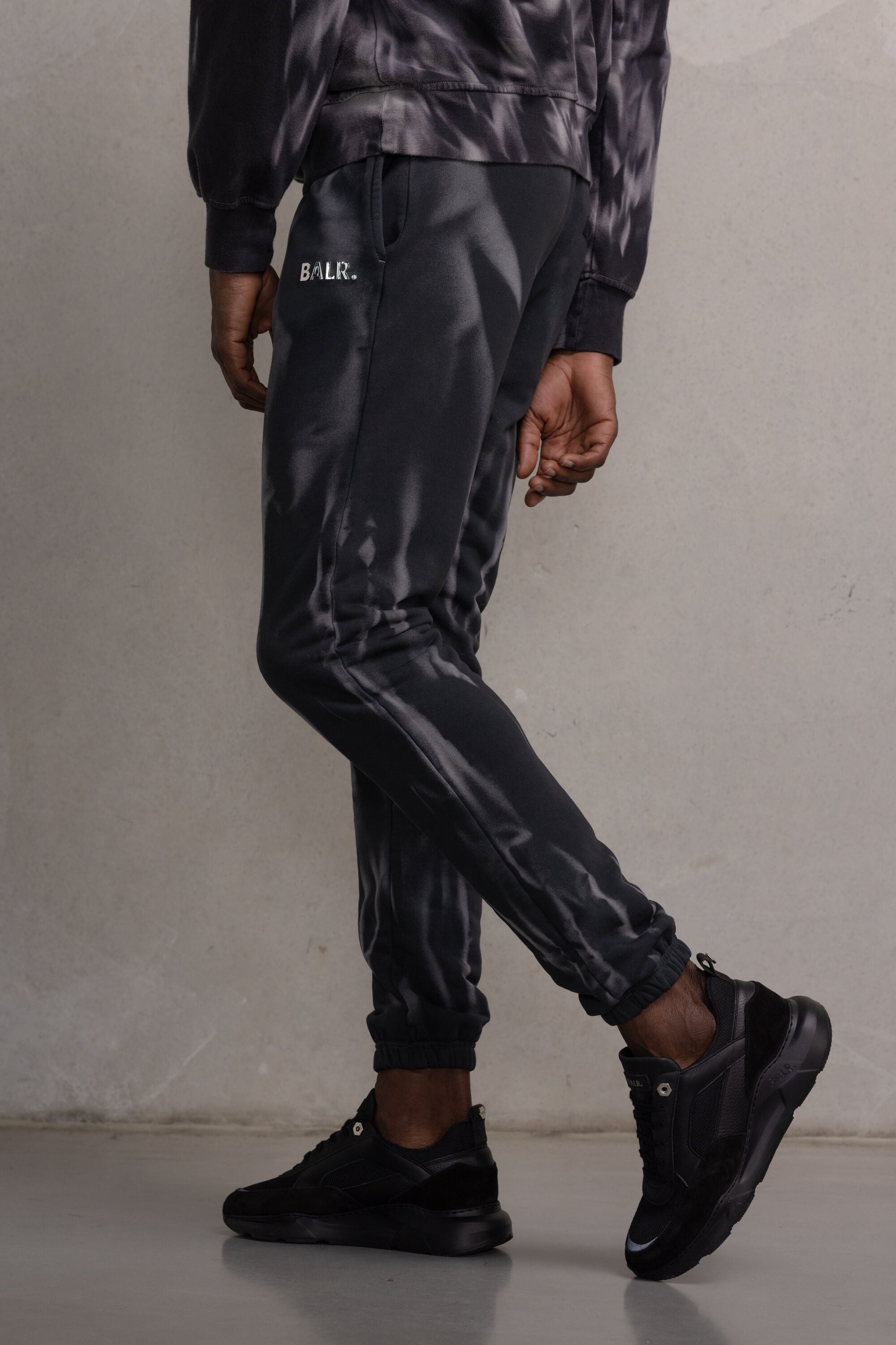 Max Washed Loose Jogger Jet Black