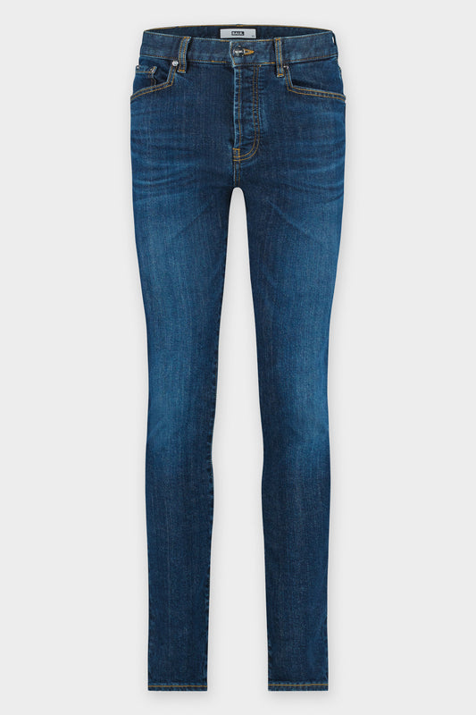 James Slim Mid Aged Denim Solid Blue