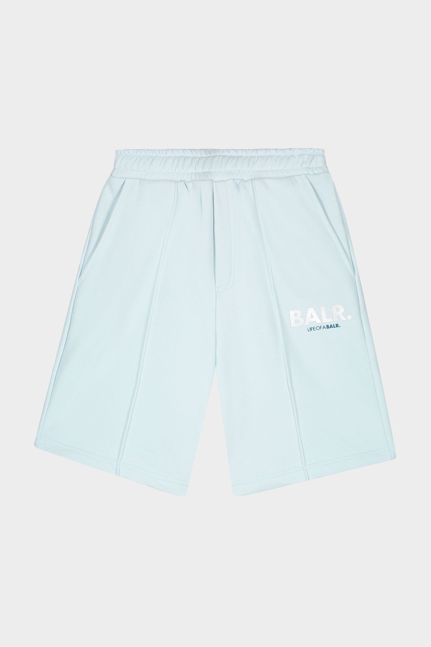 Regular Shorts BALR. Silver Foil Baby Blue
