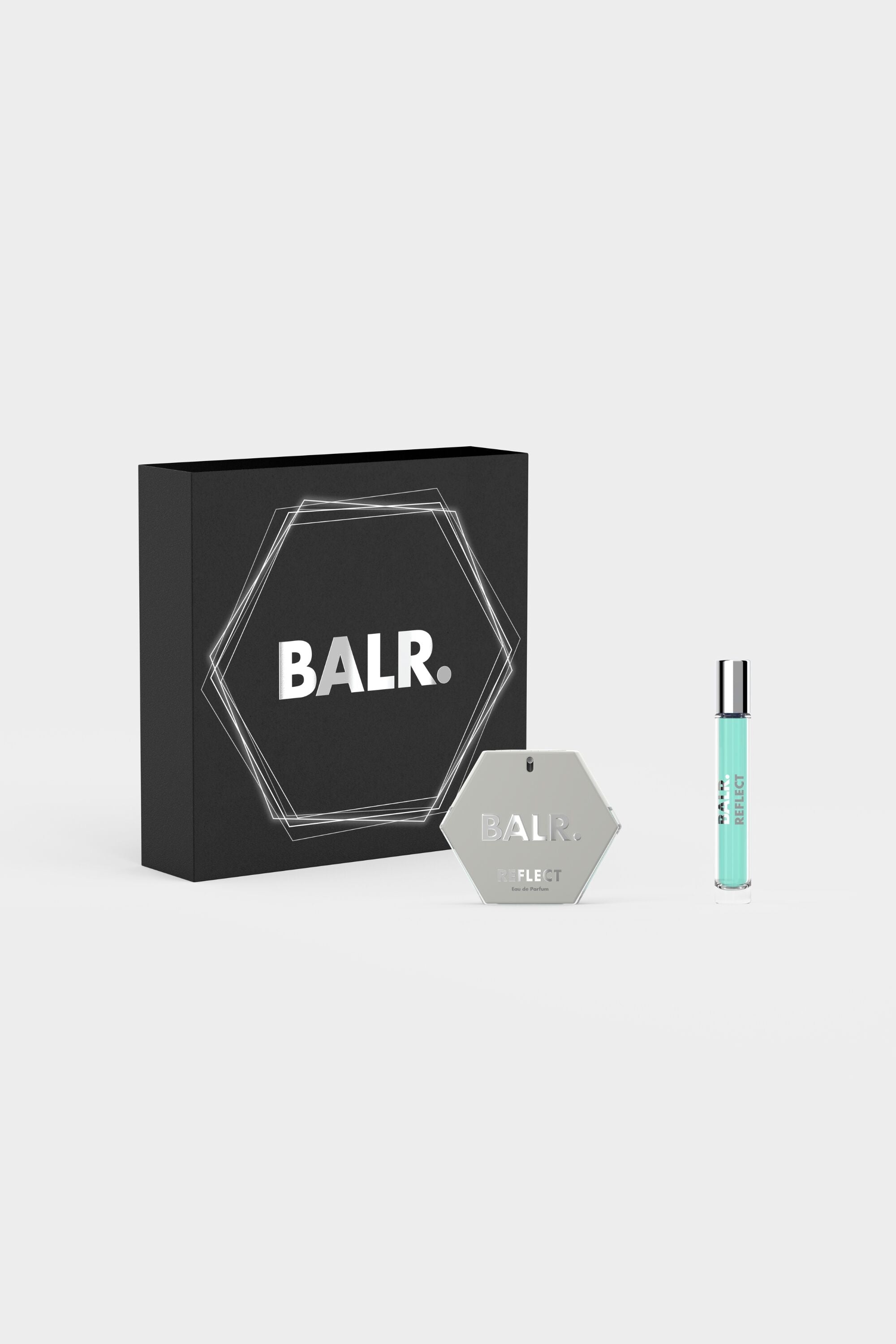BALR. Reflect Giftbox Edp + Travel Spray Black