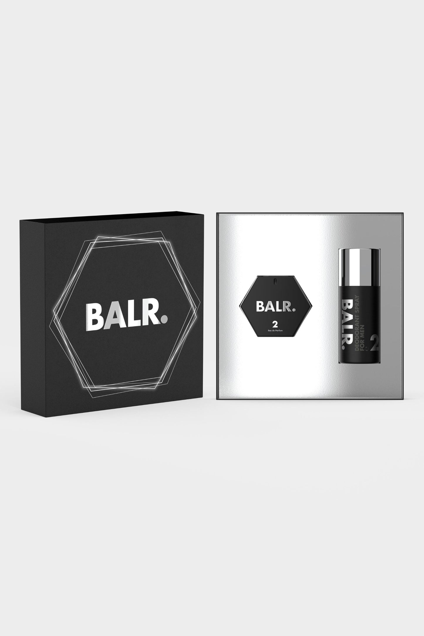 BALR. 2 For Men Giftbox Edp + Deodorant Black