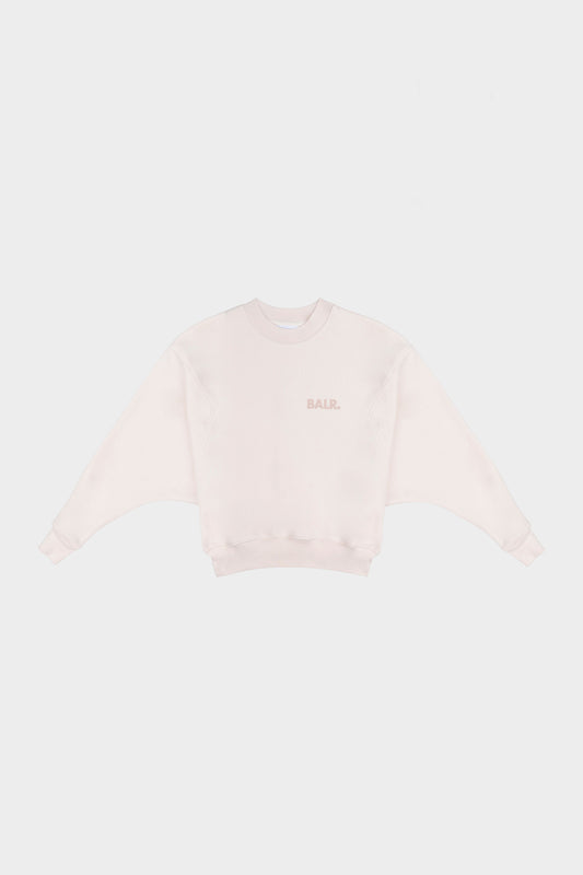 Bat Sleeve Crewneck Jet Stream