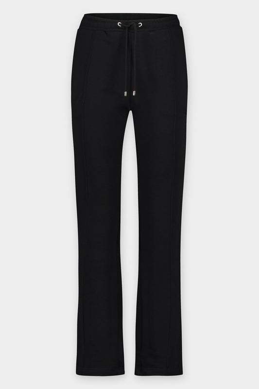 Bobby Wide Pleated Jogger Jet Black