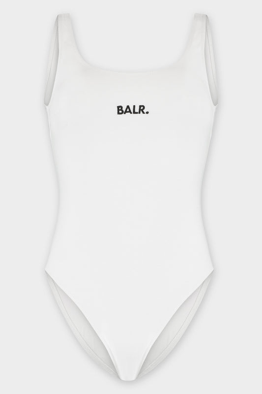Sporty Swimsuit Bright White