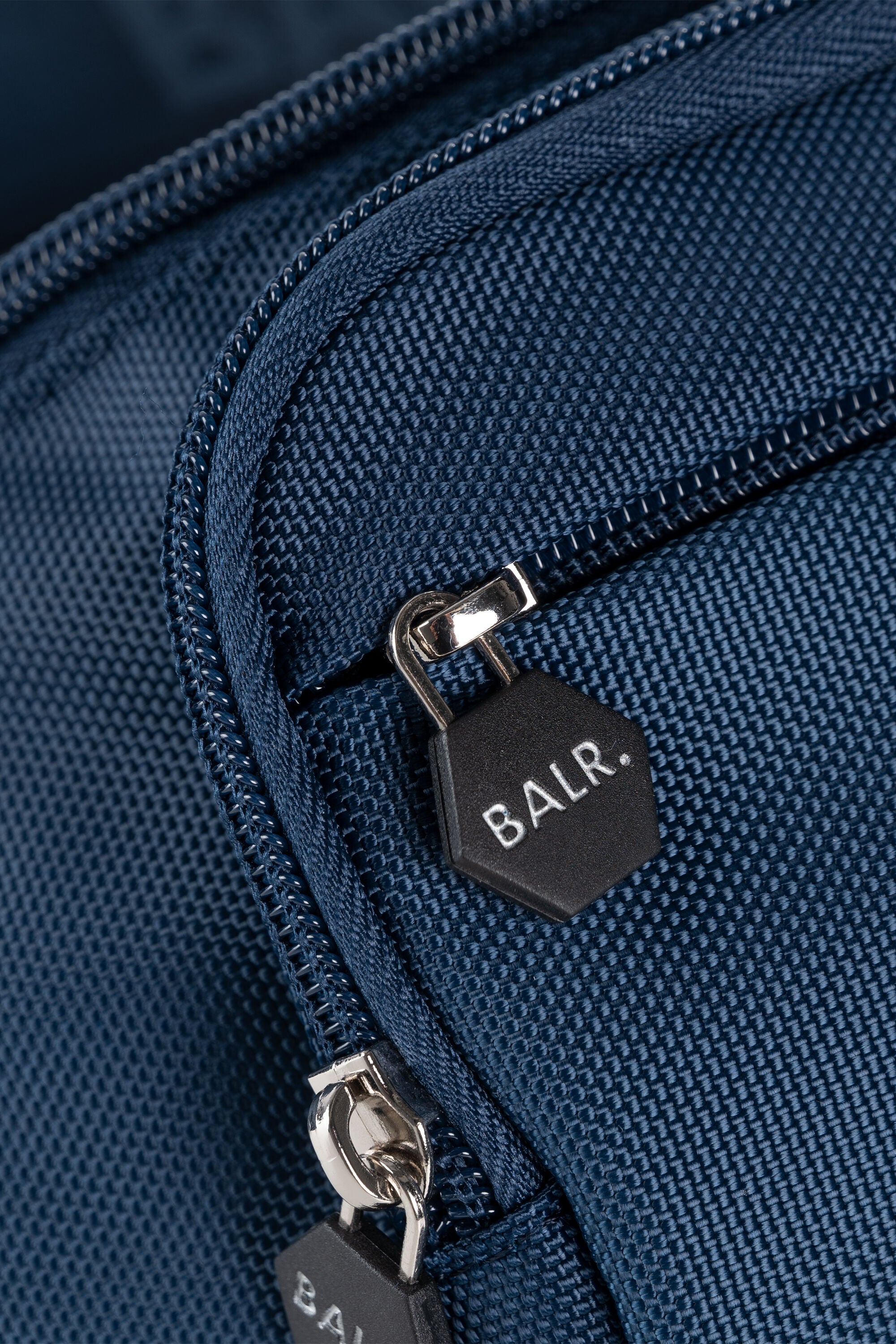 BALR. Waistpack 2-Zip Navy Blazer